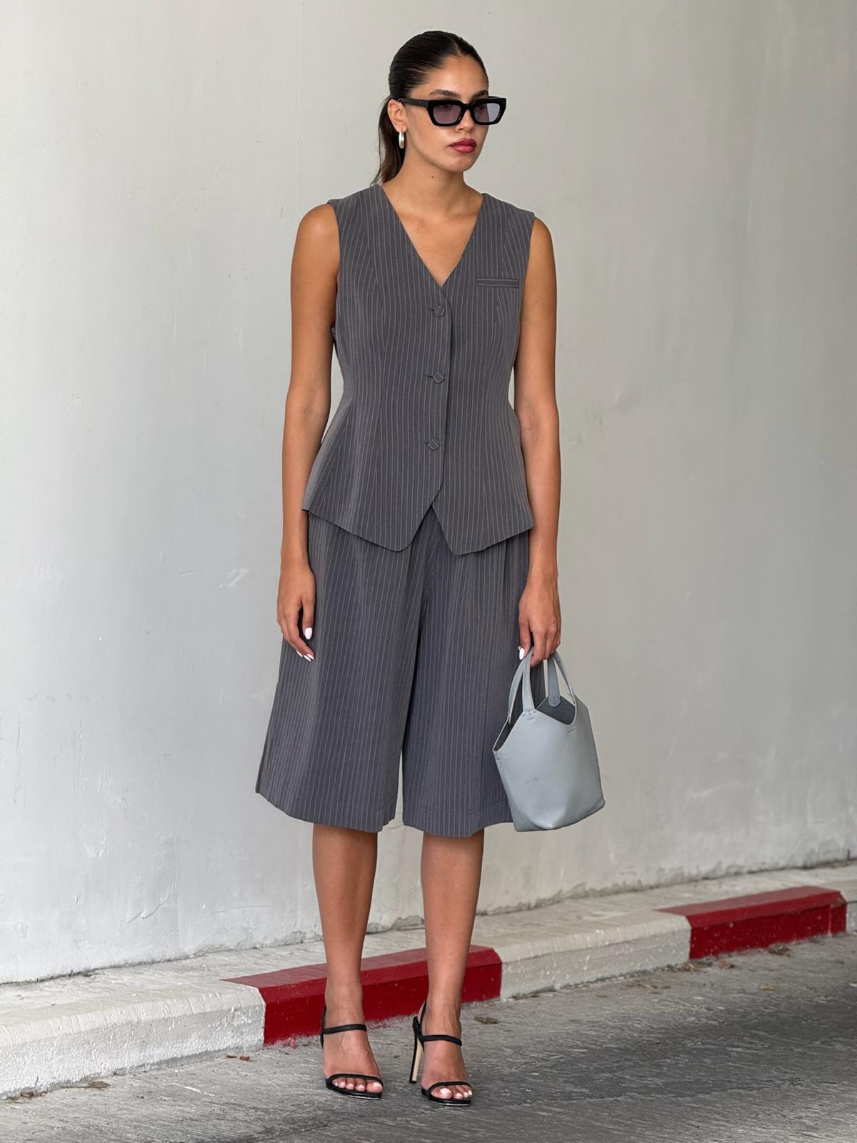 מכנס דלפי אפור