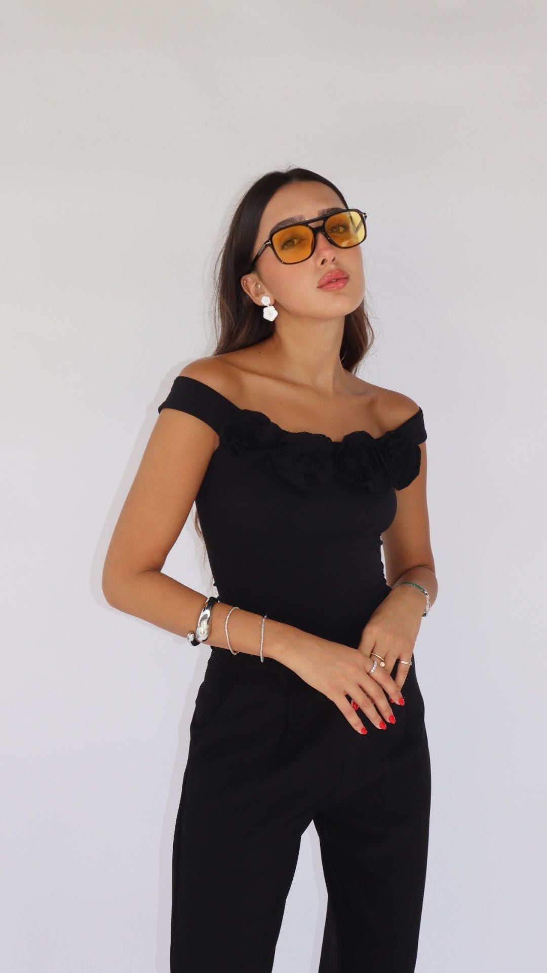 בגד גוף פלורי