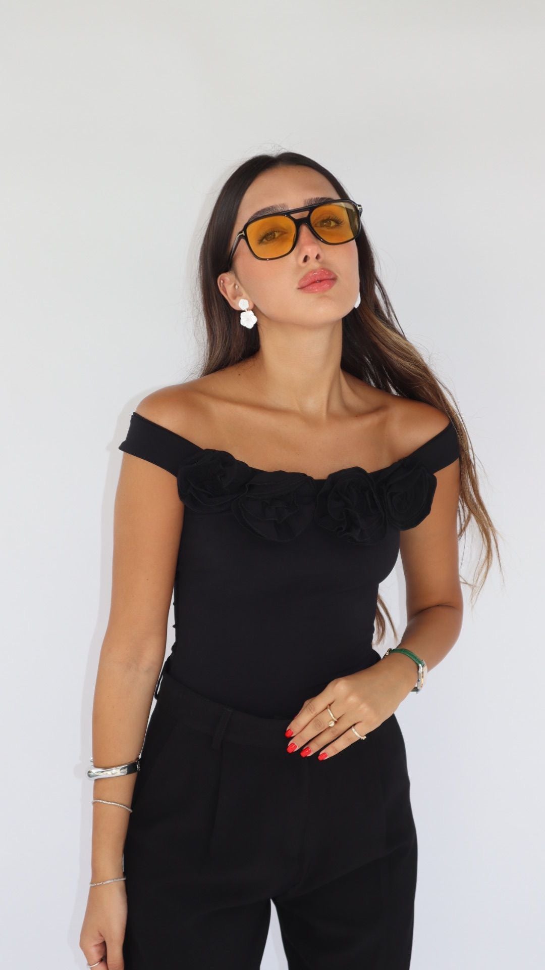 בגד גוף פלורי