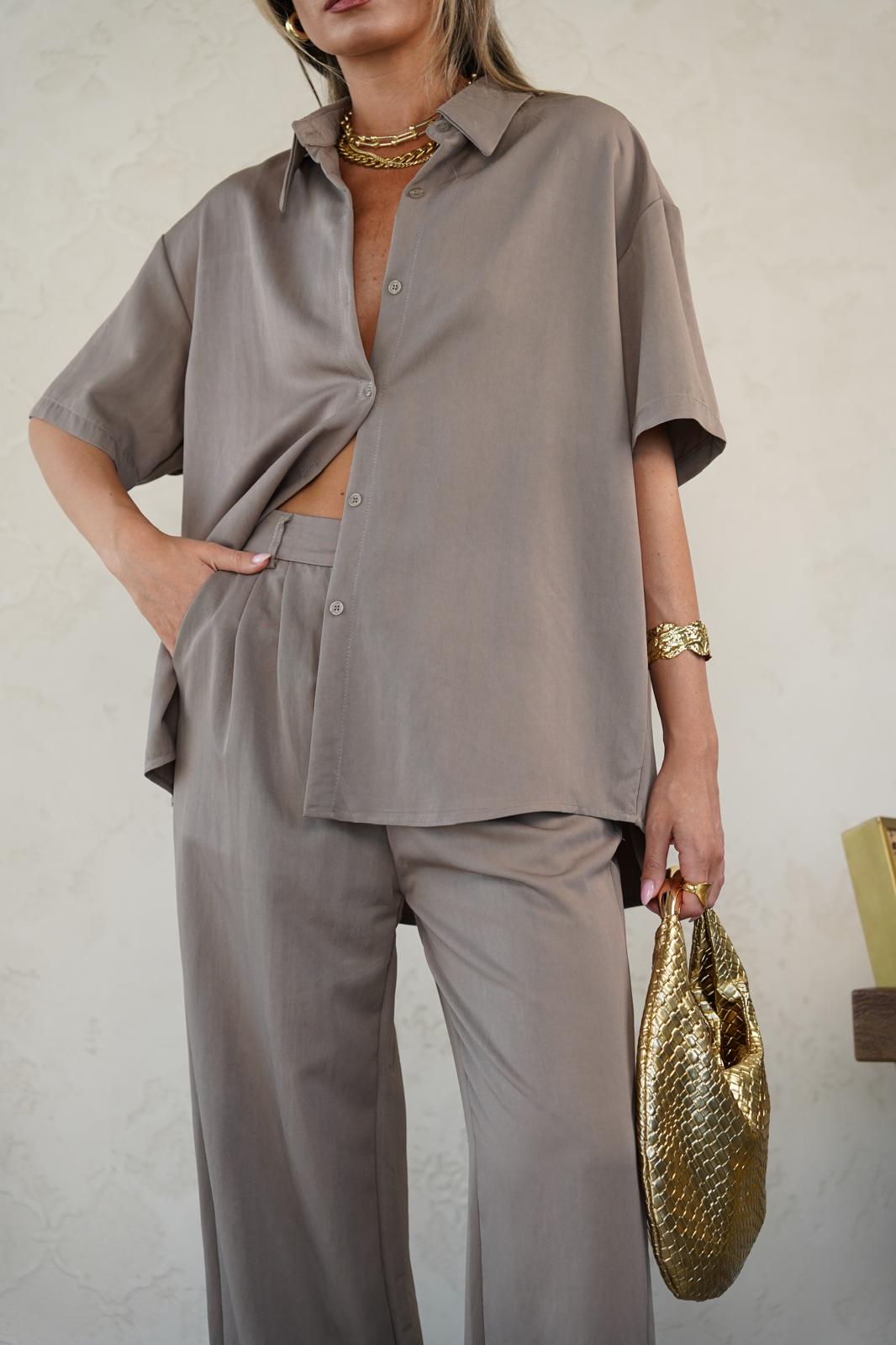 חליפת טינה קפה