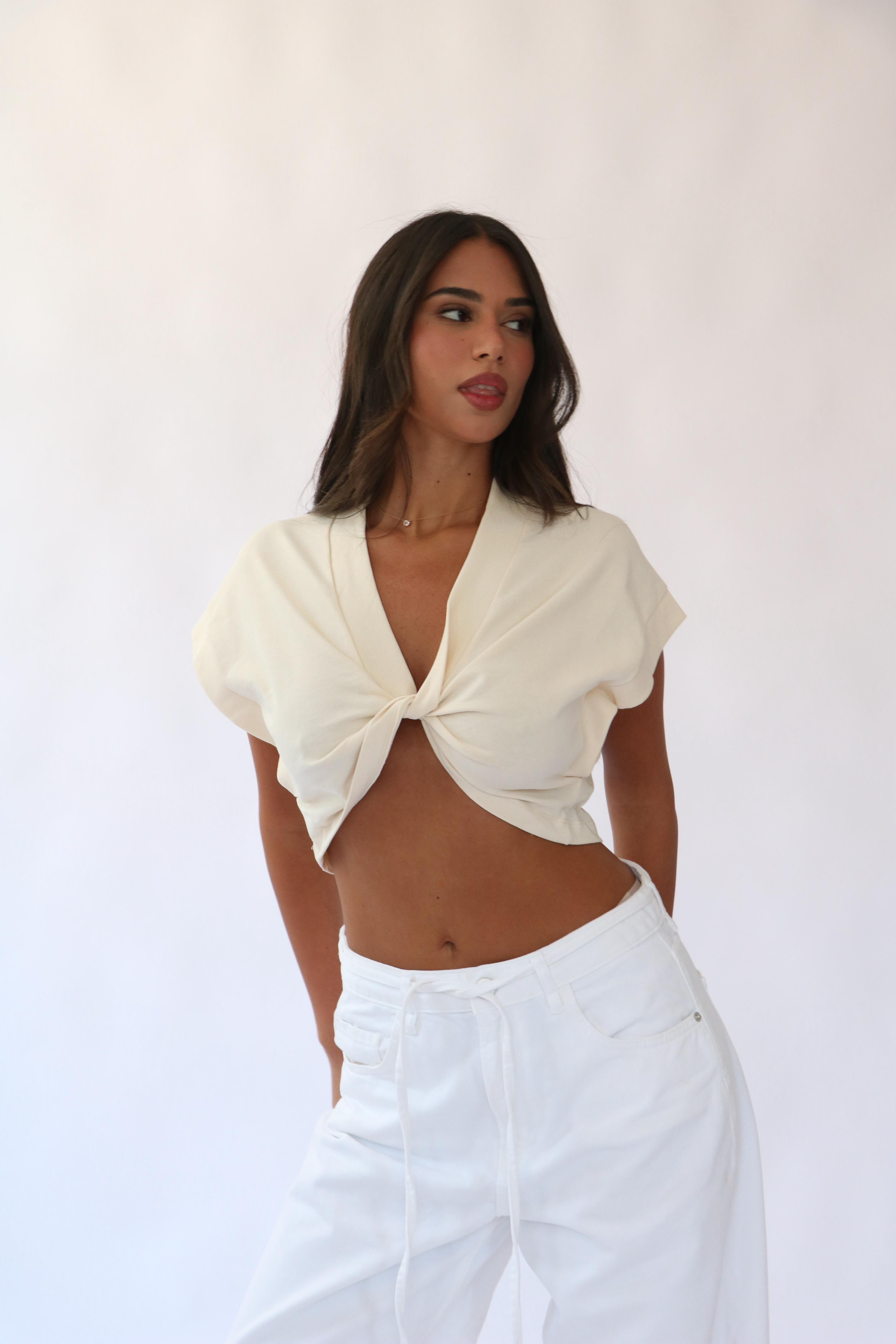 חולצת אדורה צהוב