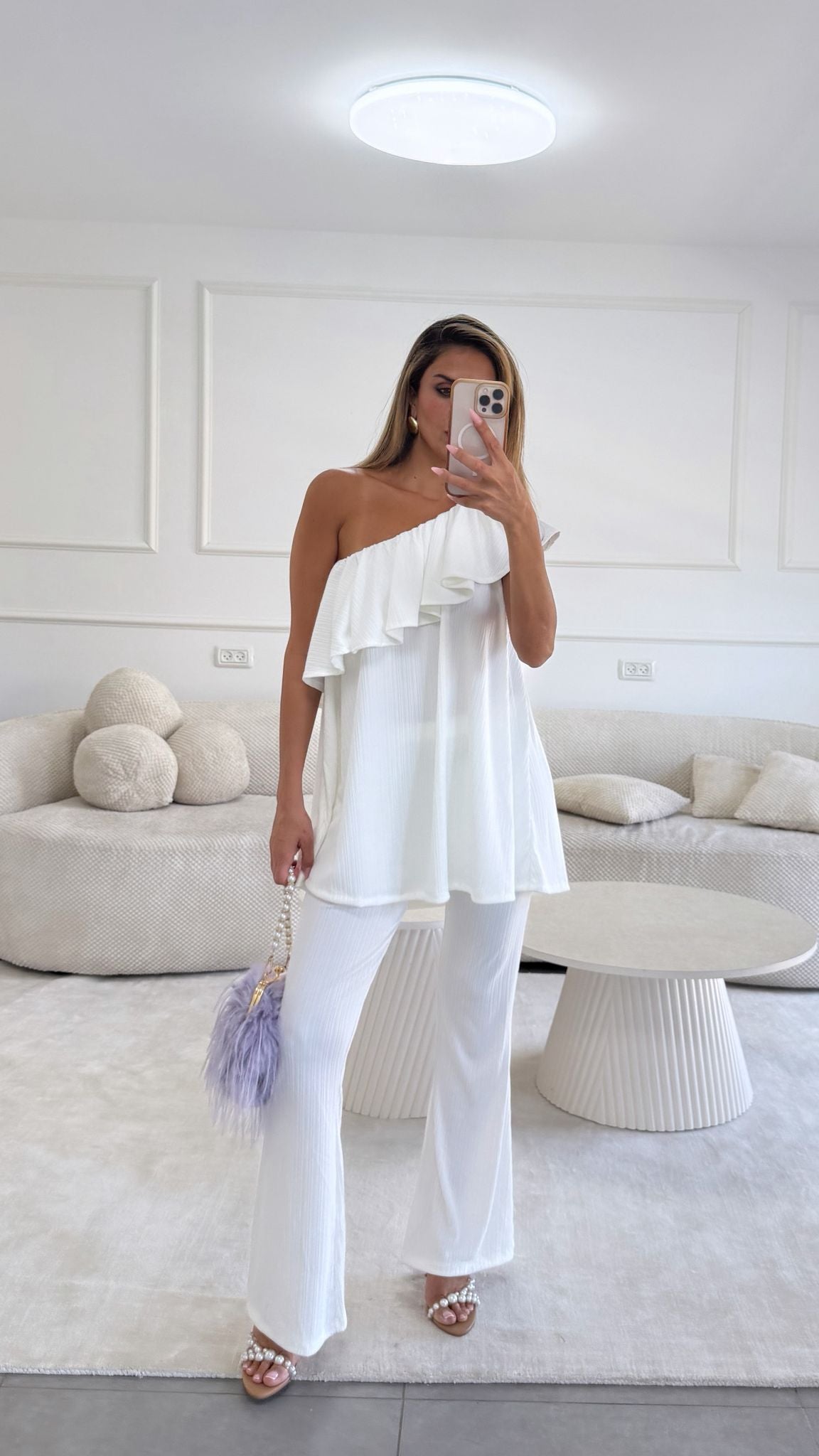 חליפת מליה לבן