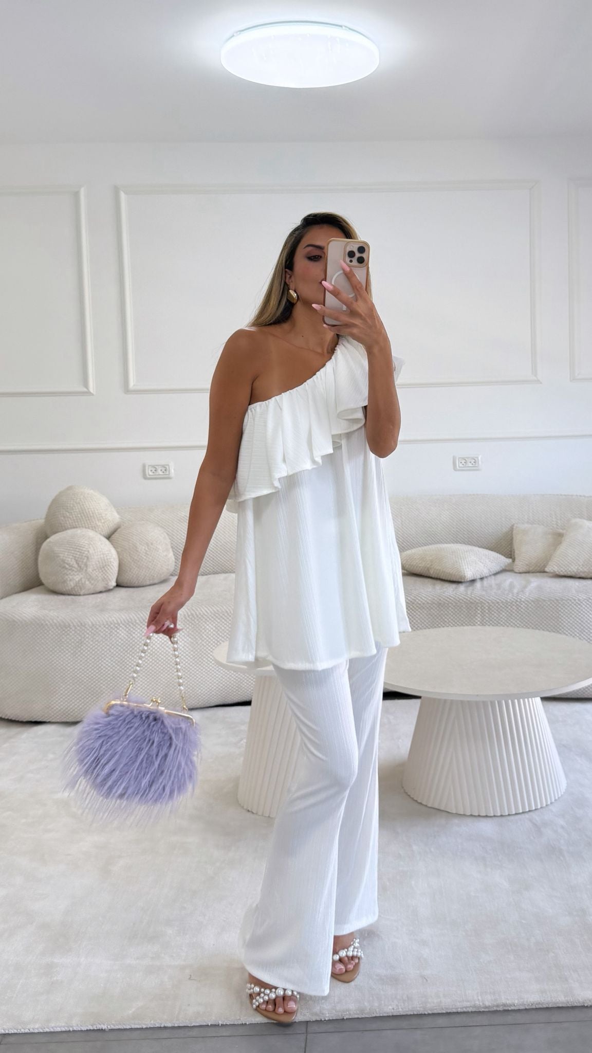 חליפת מליה לבן