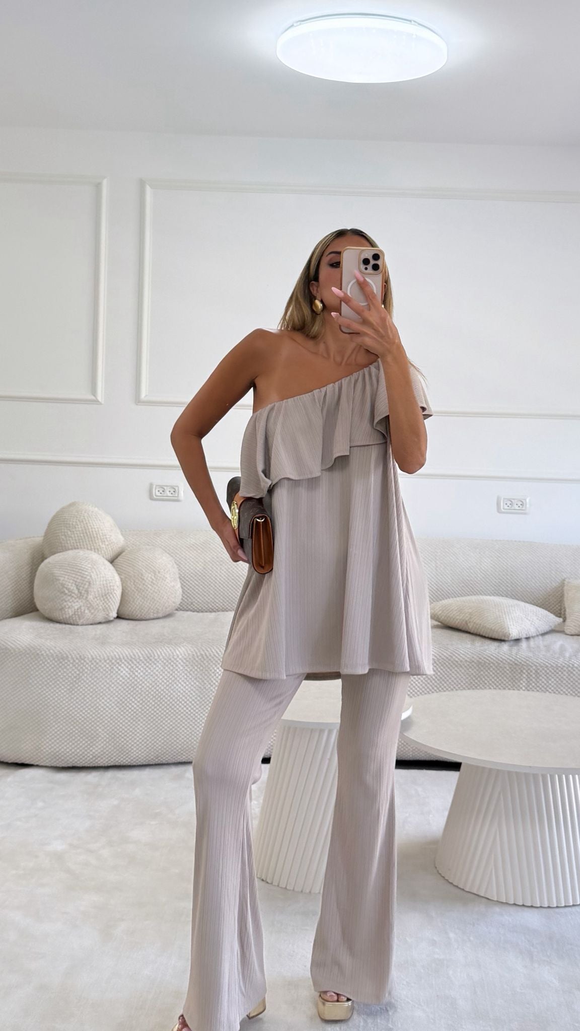 חליפת מליה מוקה