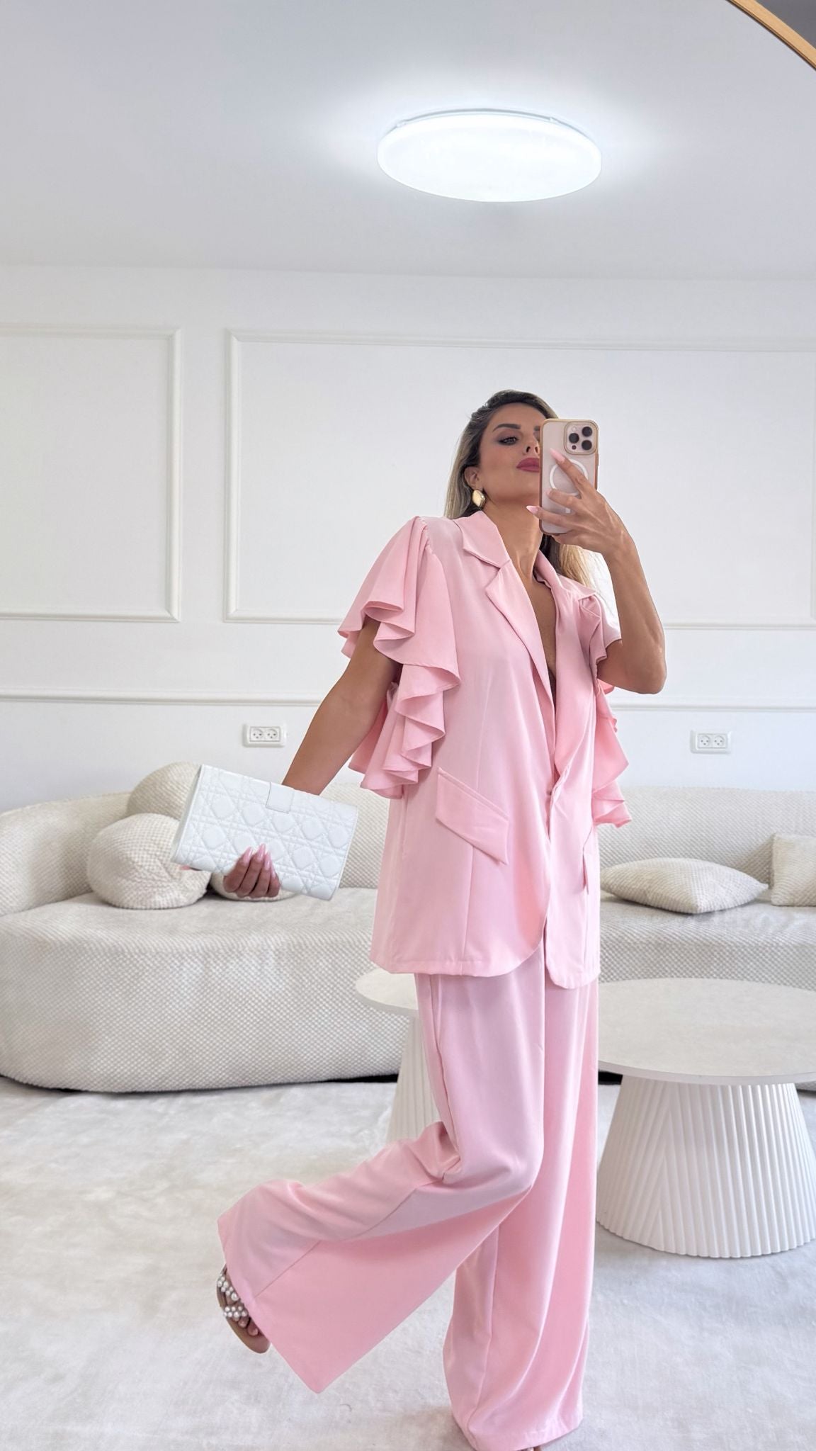 חליפת מלזיה ורוד