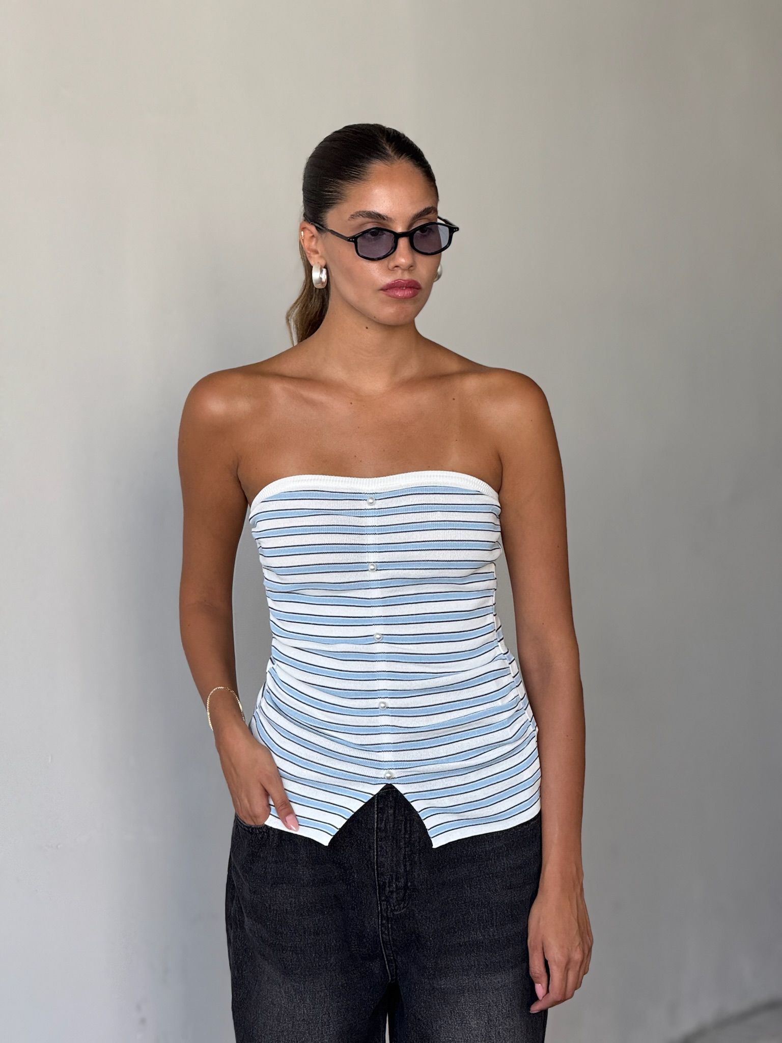 סטרפלס גלאור תכלת