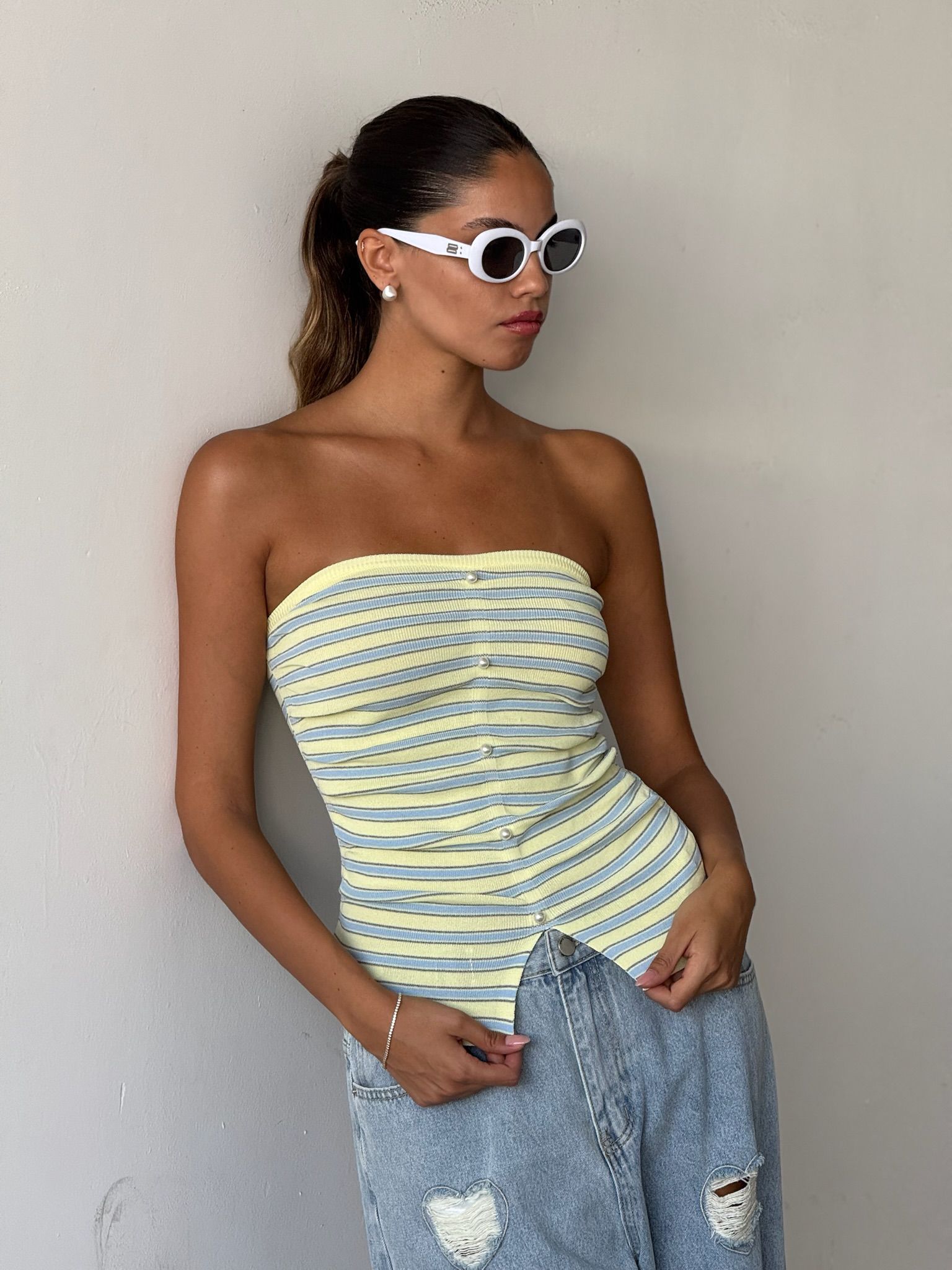 סטרפלס גלאור צהוב