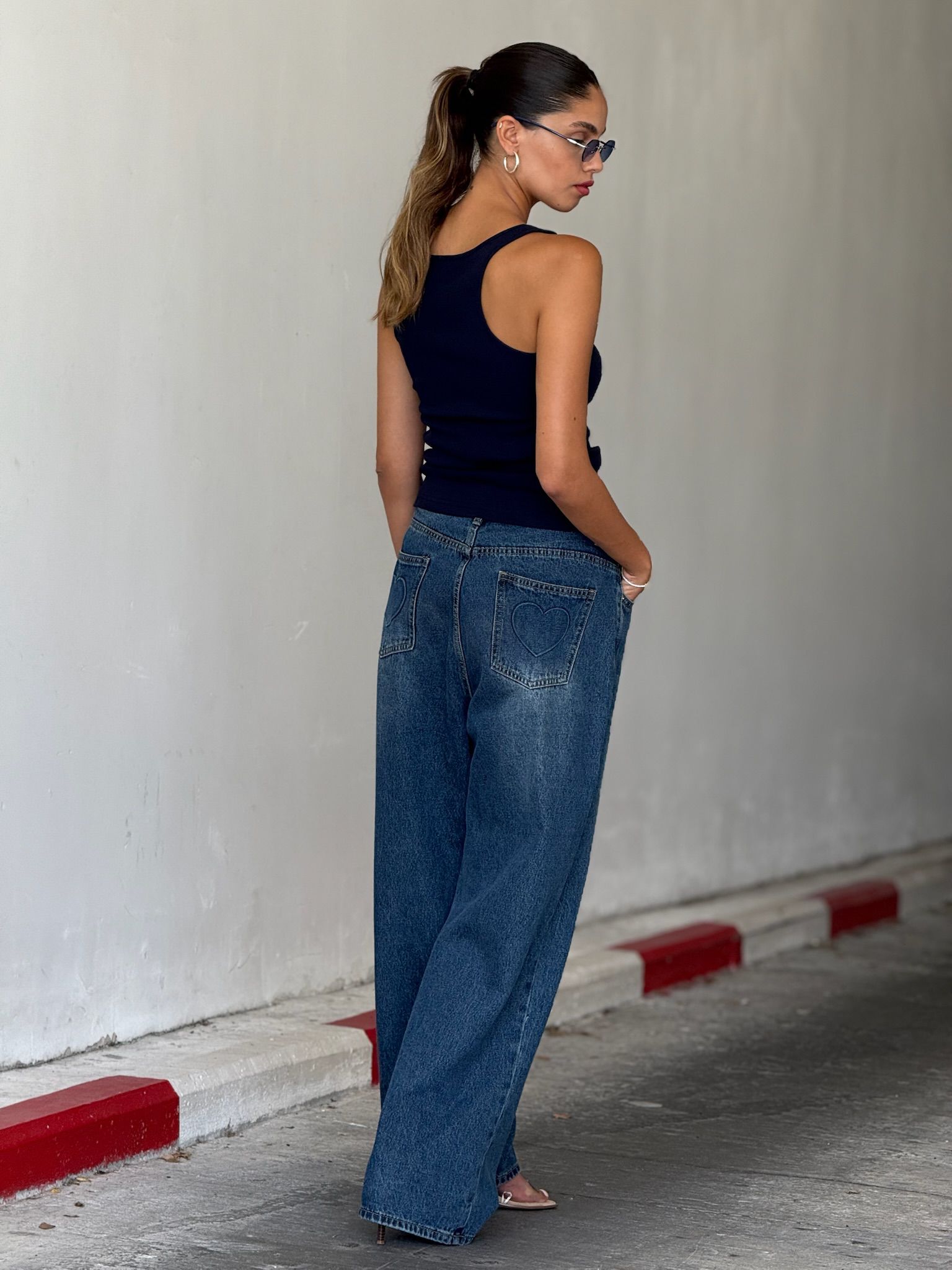 גופיית ליאנה כחול