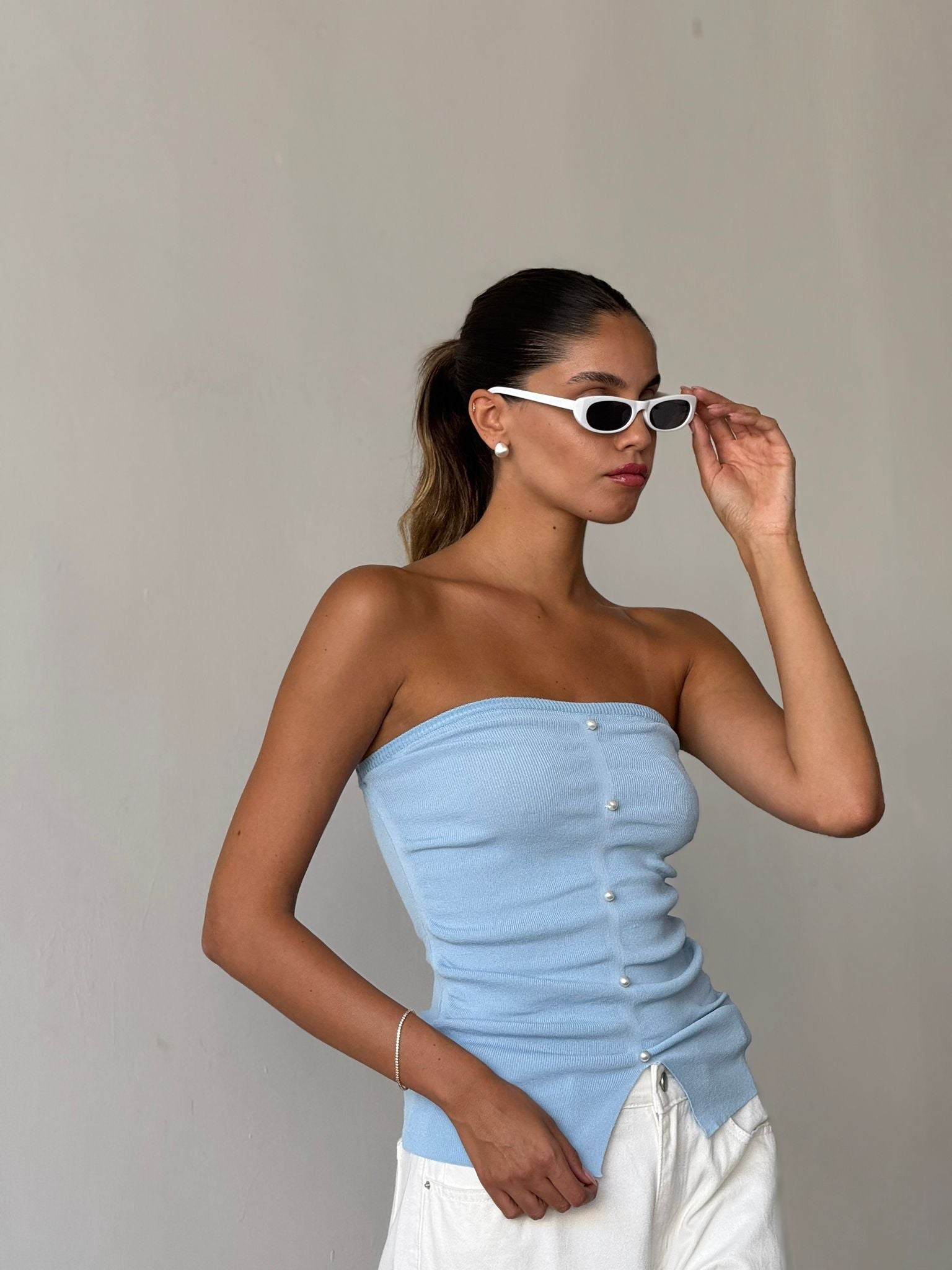 סטרפלס רוי תכלת