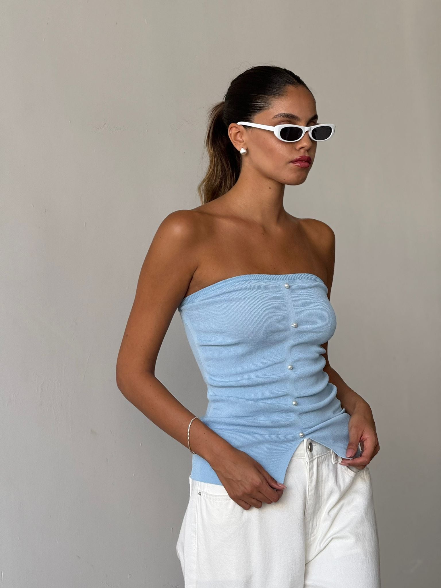 סטרפלס רוי תכלת