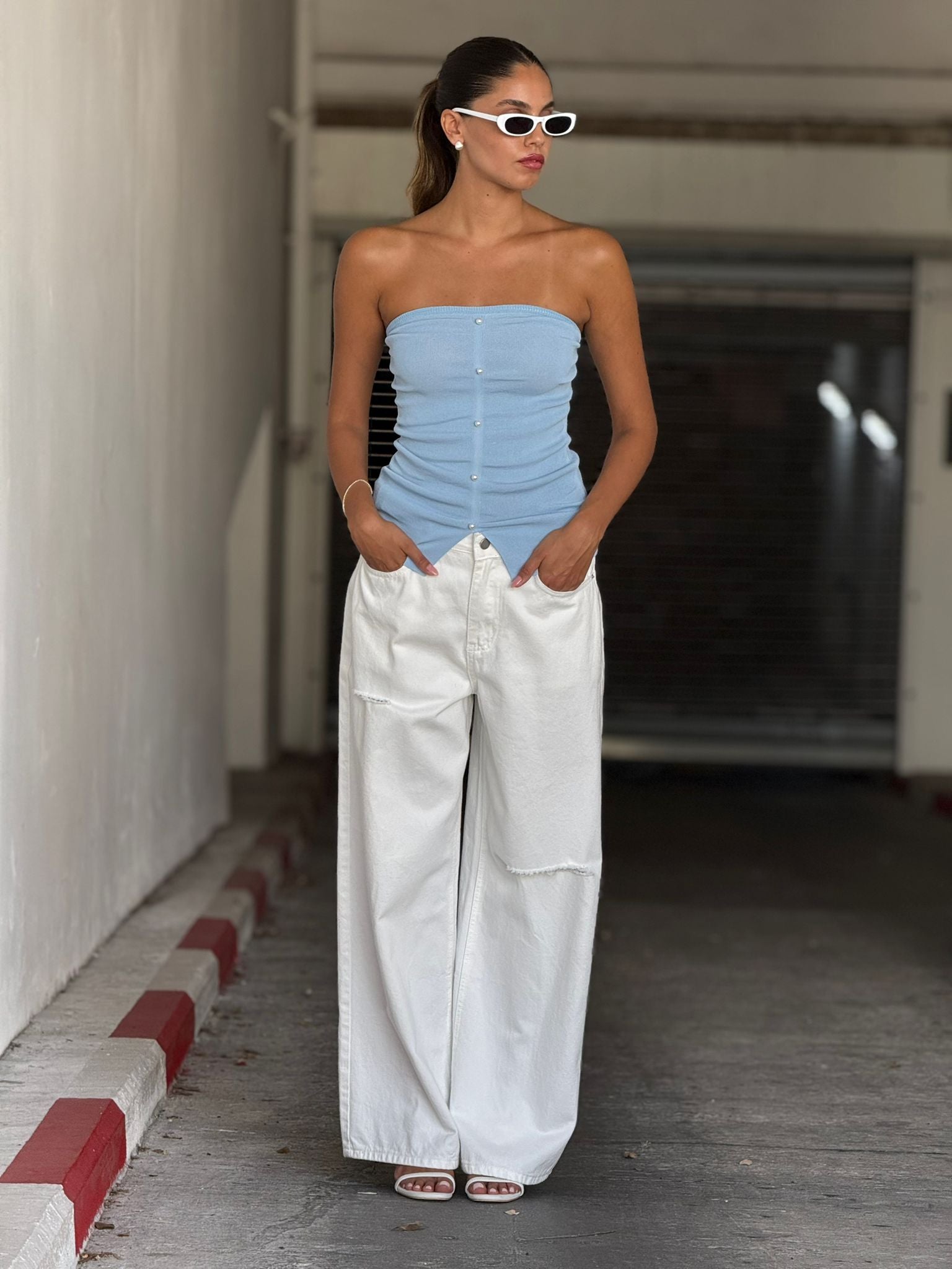 סטרפלס רוי תכלת