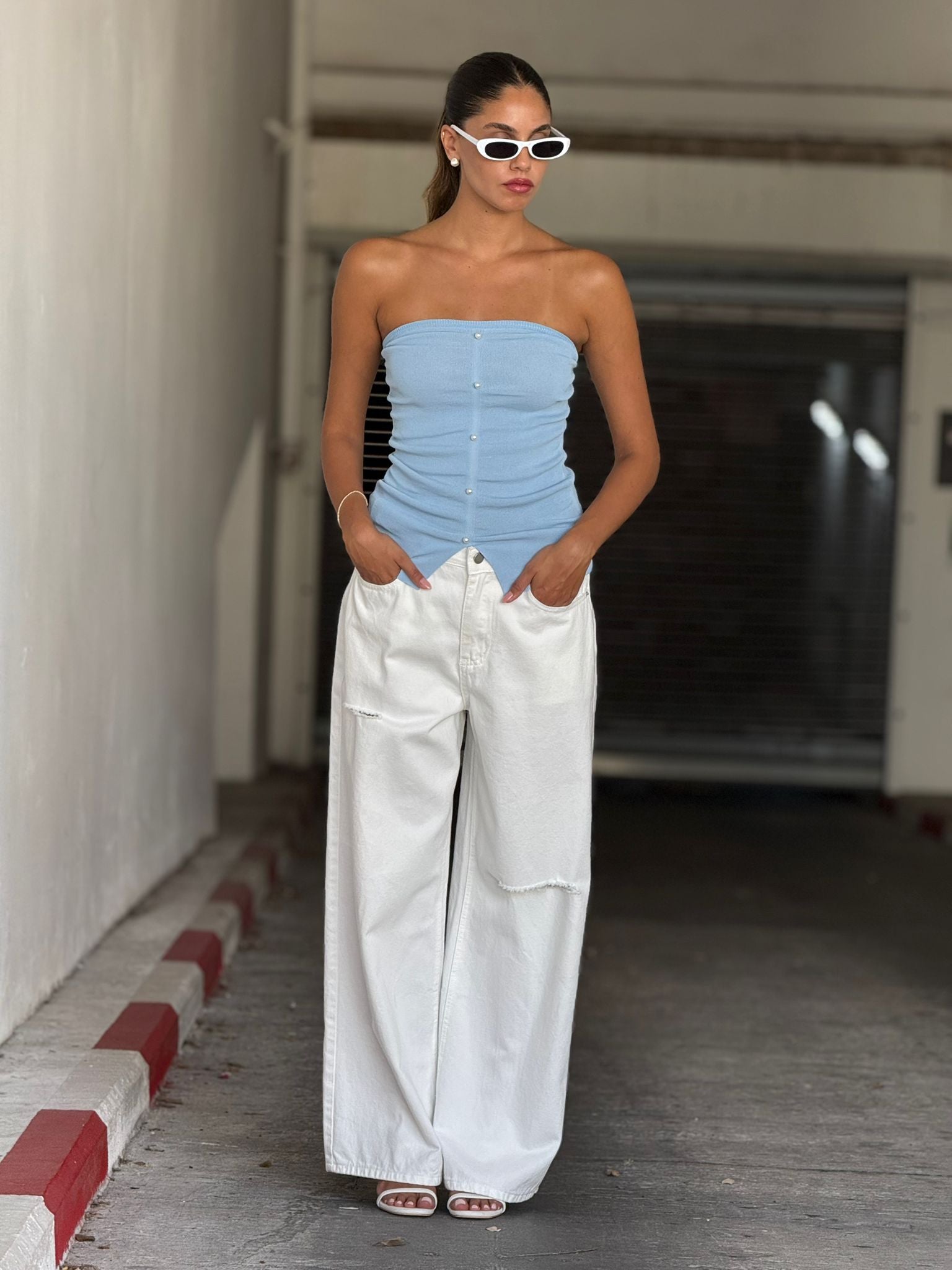 סטרפלס רוי תכלת