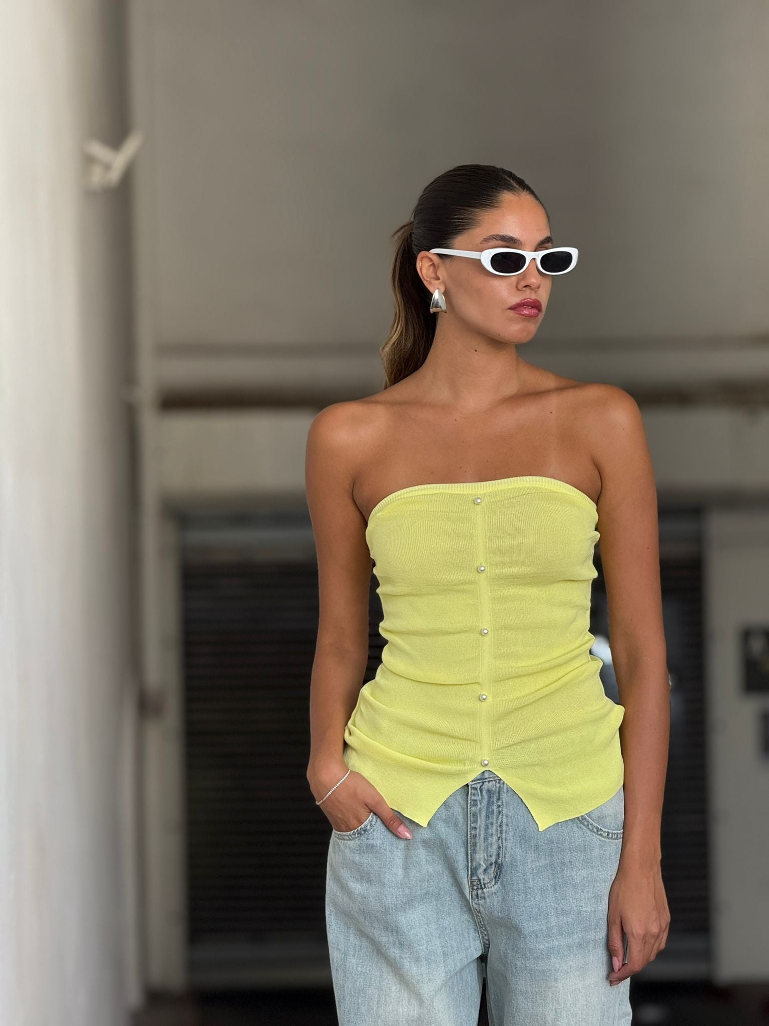 סטרפלס רוי צהוב