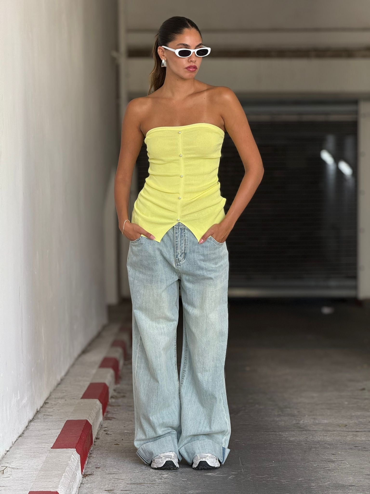 סטרפלס רוי צהוב