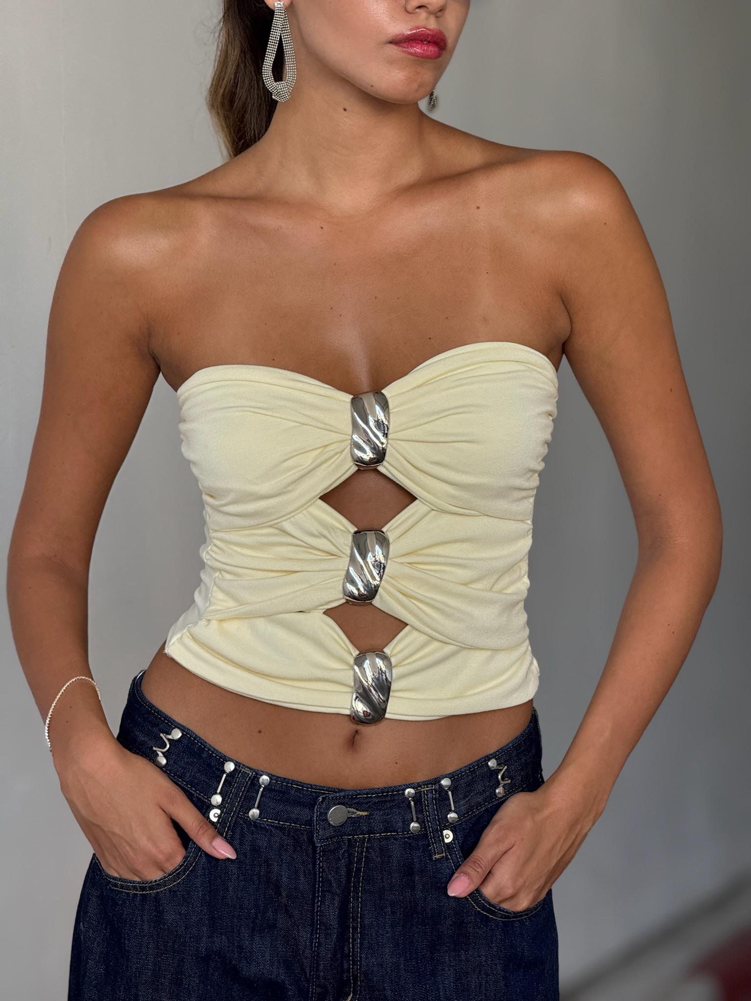 סטרפלס קים צהוב