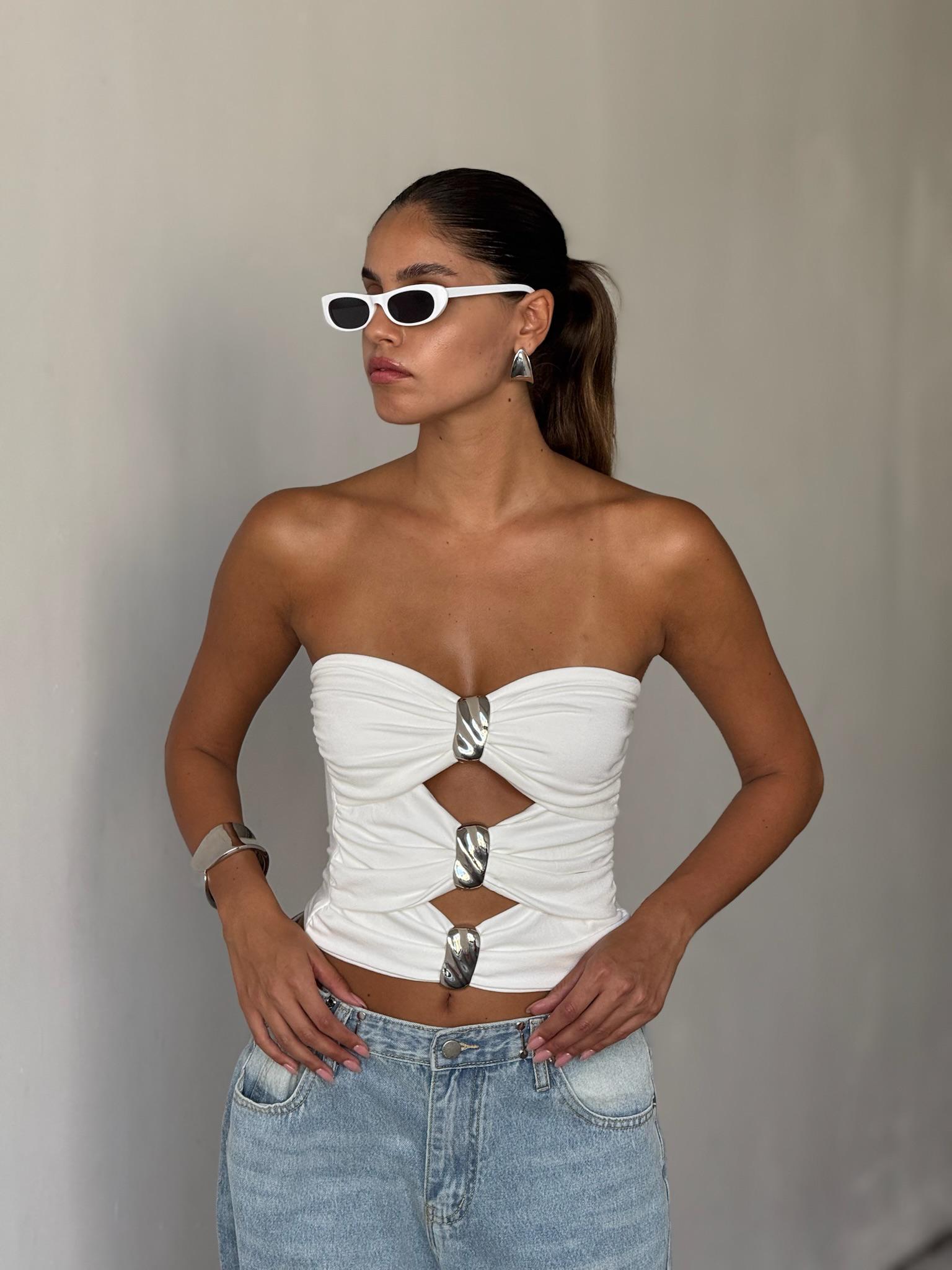 סטרפלס קים לבן