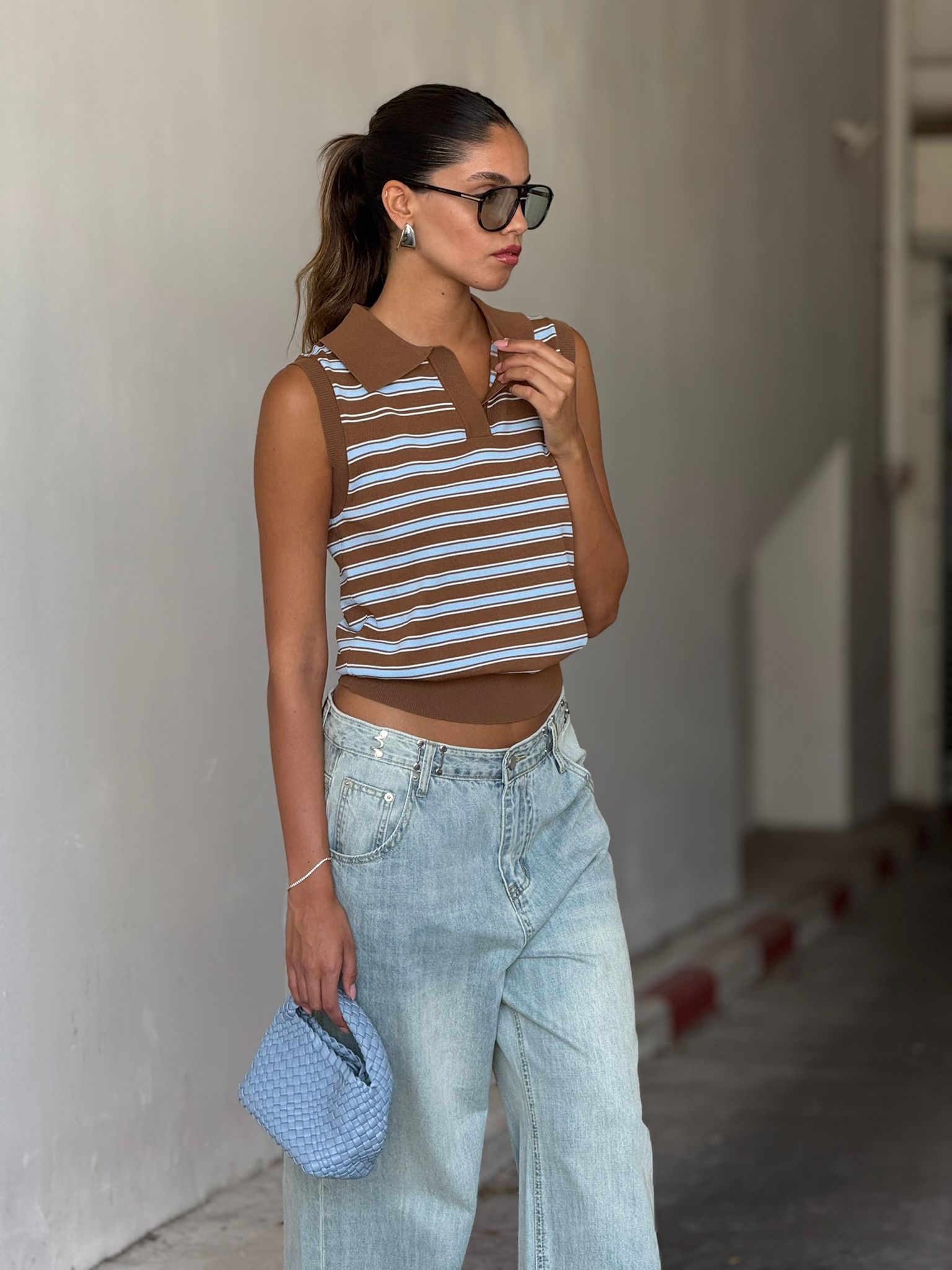 חולצת יהל חום