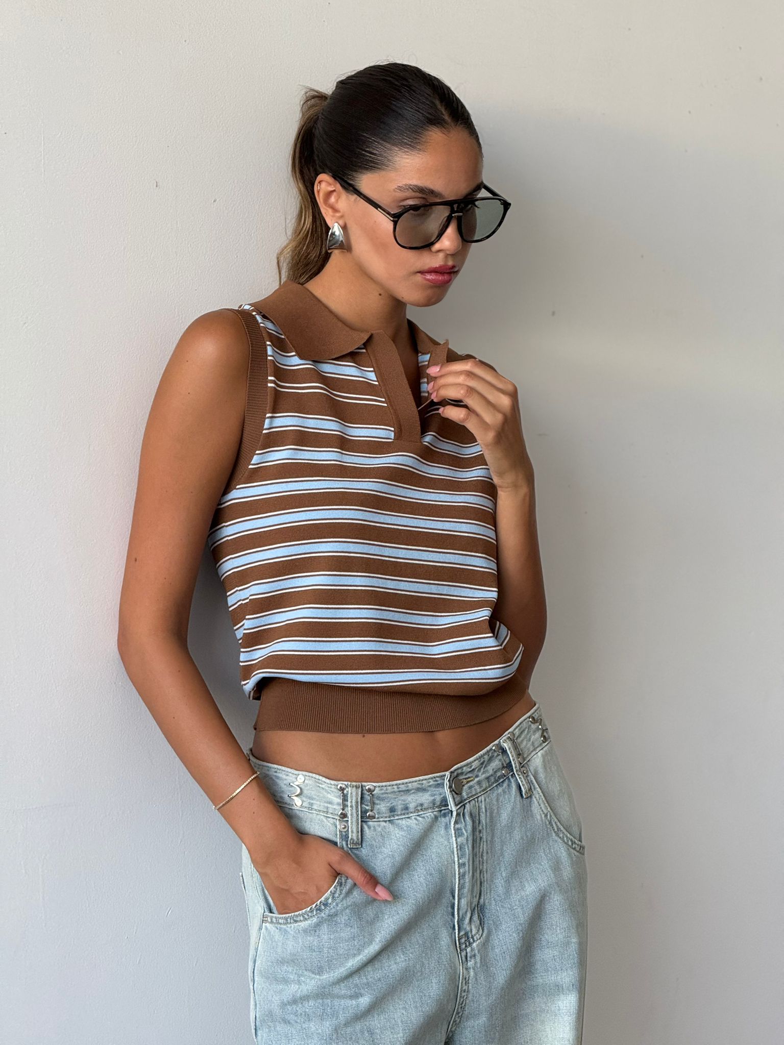 חולצת יהל חום