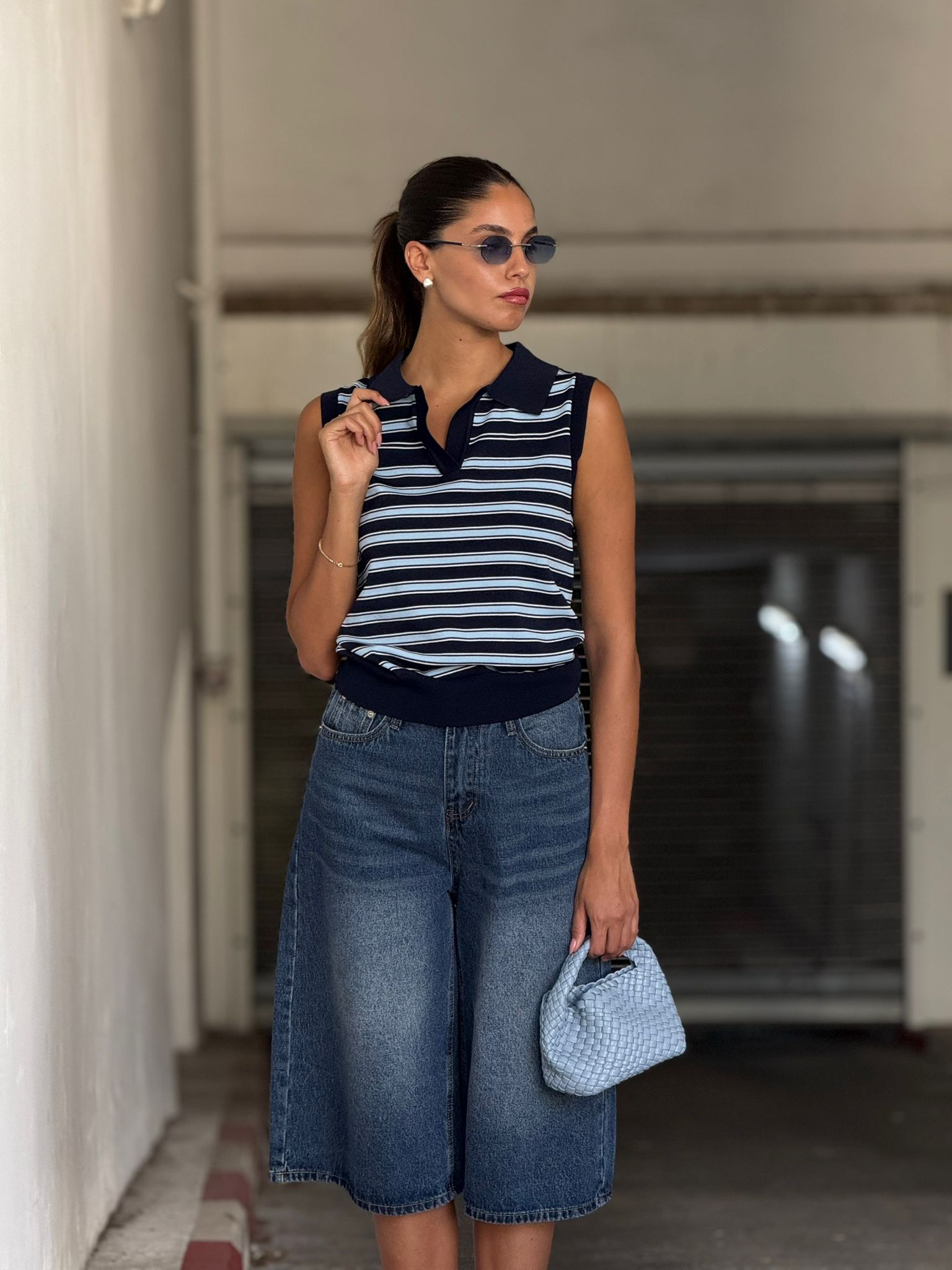 חולצת יהל כחול