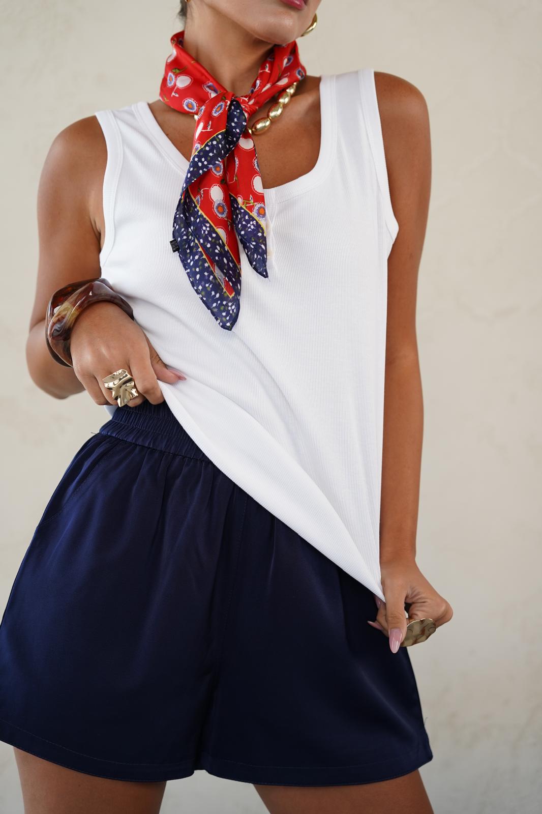 מכנס בונדי כחול