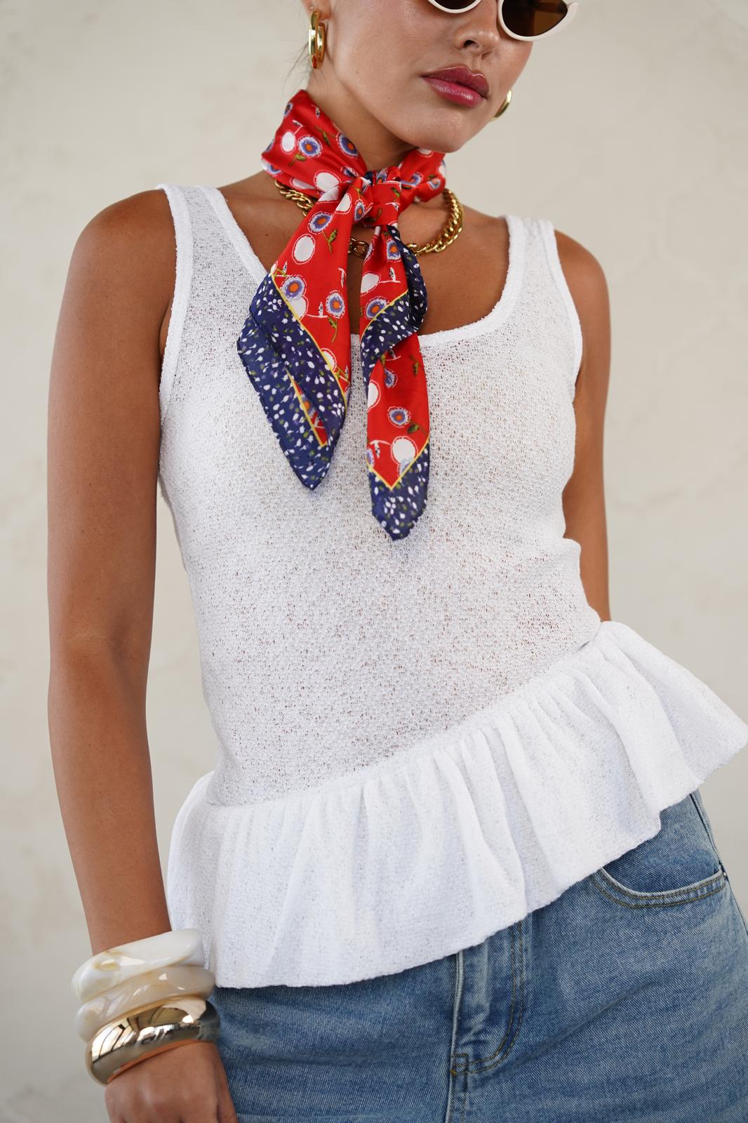 גופיית סאם לבן