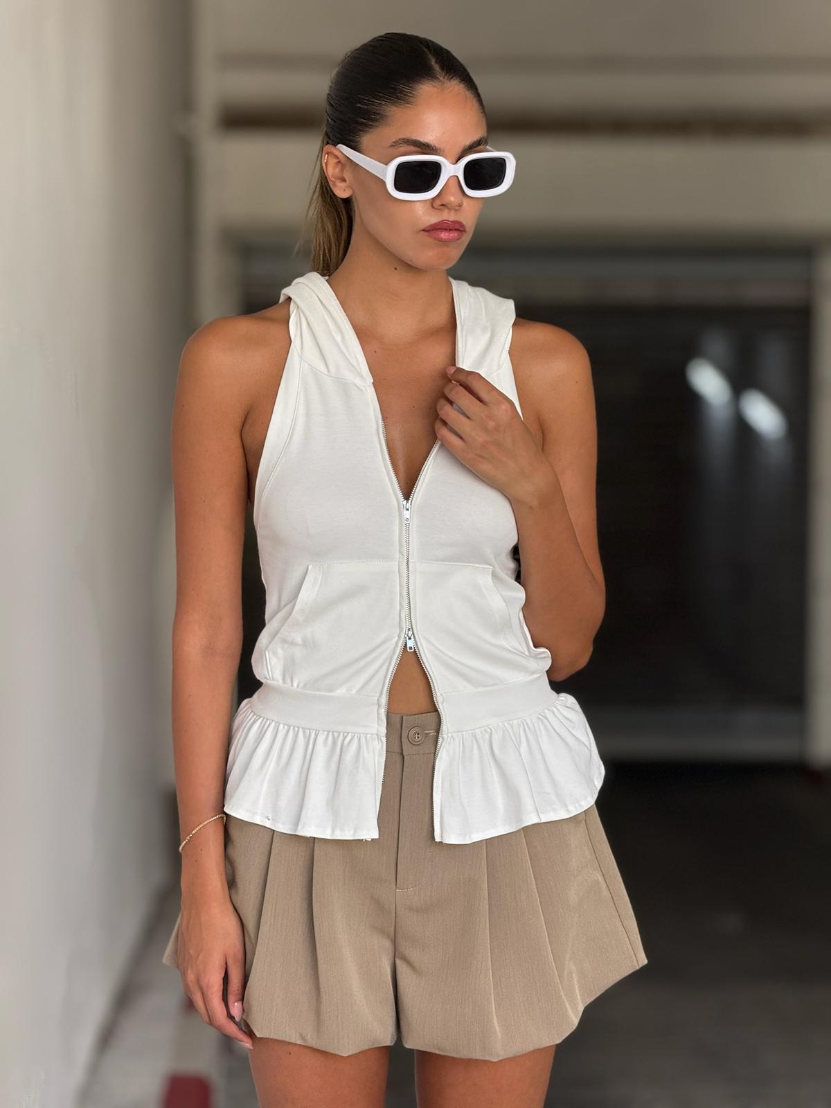 חולצת מירן לבן