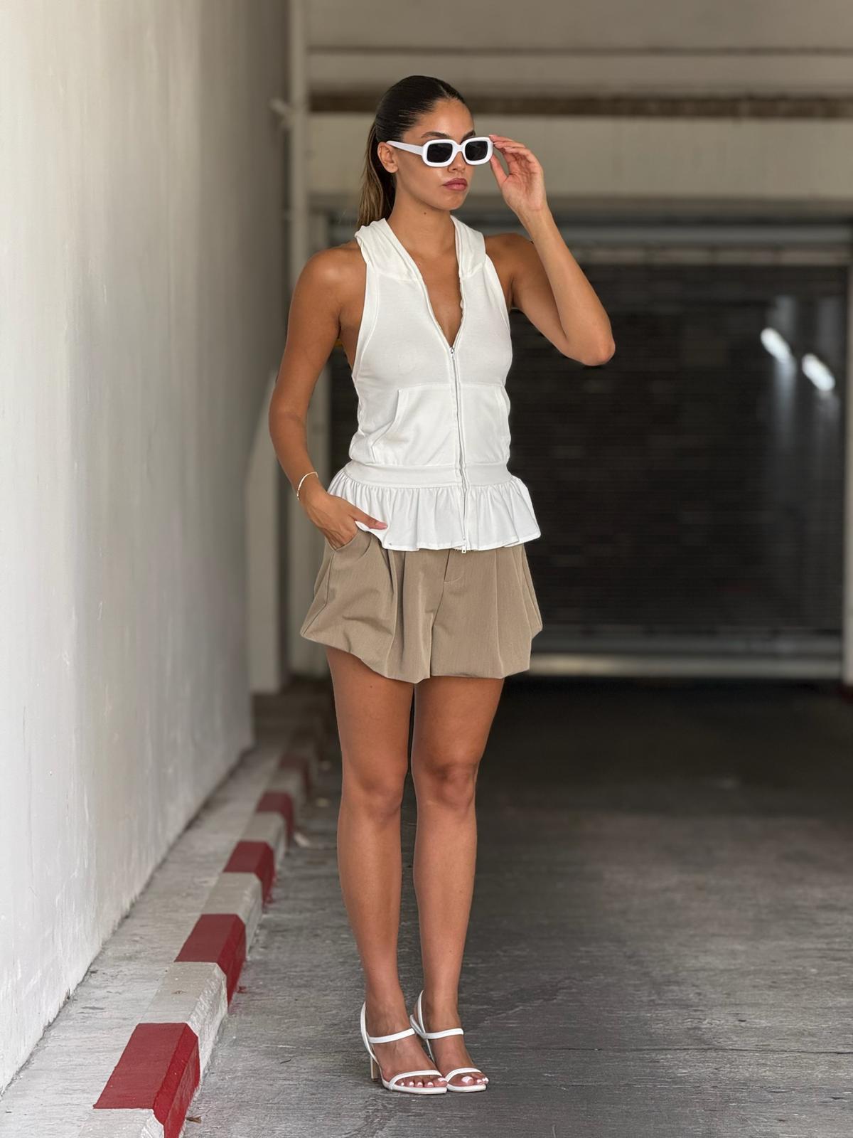 חולצת מירן לבן