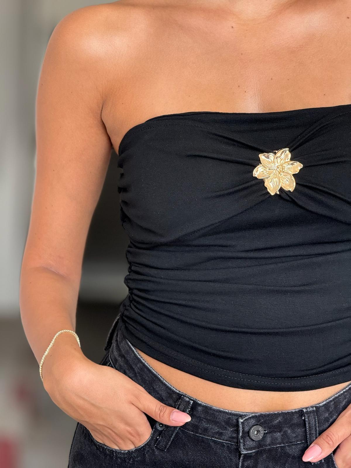 סטרפלס רוז שחור