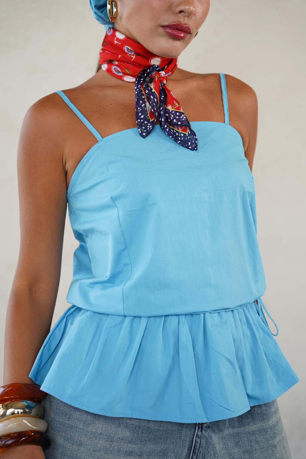 גופיית לני טורקיז