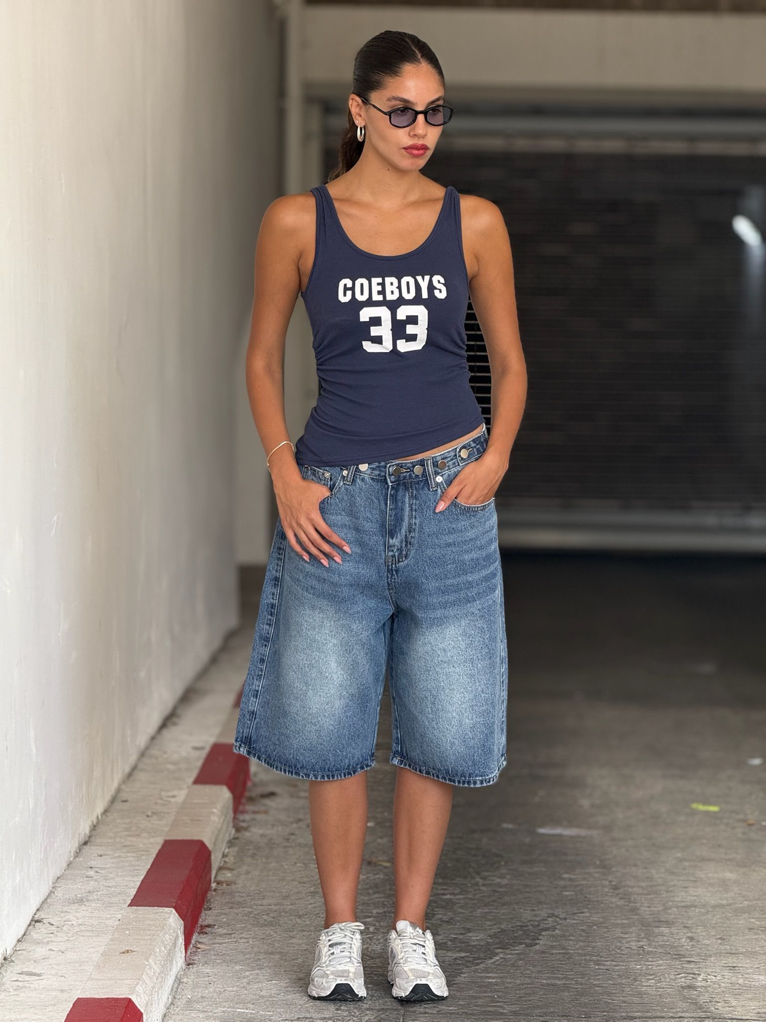 ג'ינס אליאור כחול