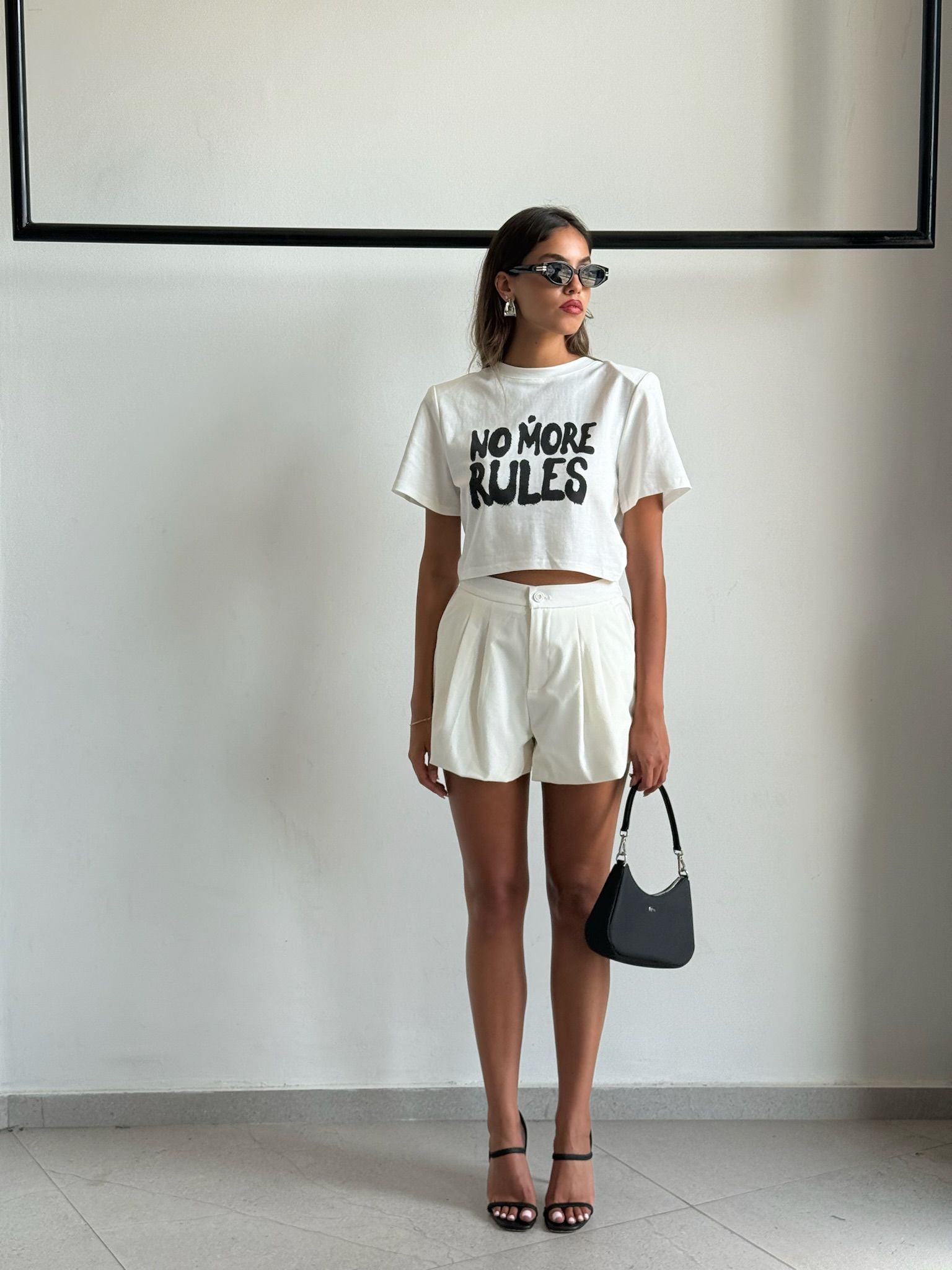 חולצת ריזל לבן