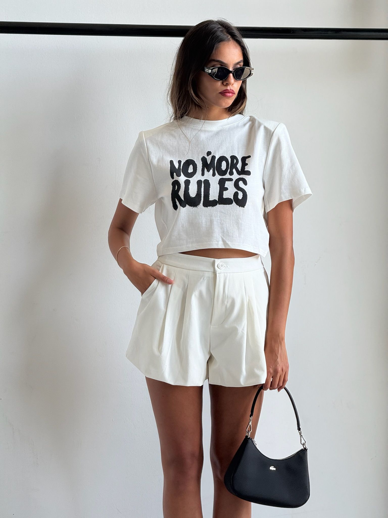 חולצת ריזל לבן