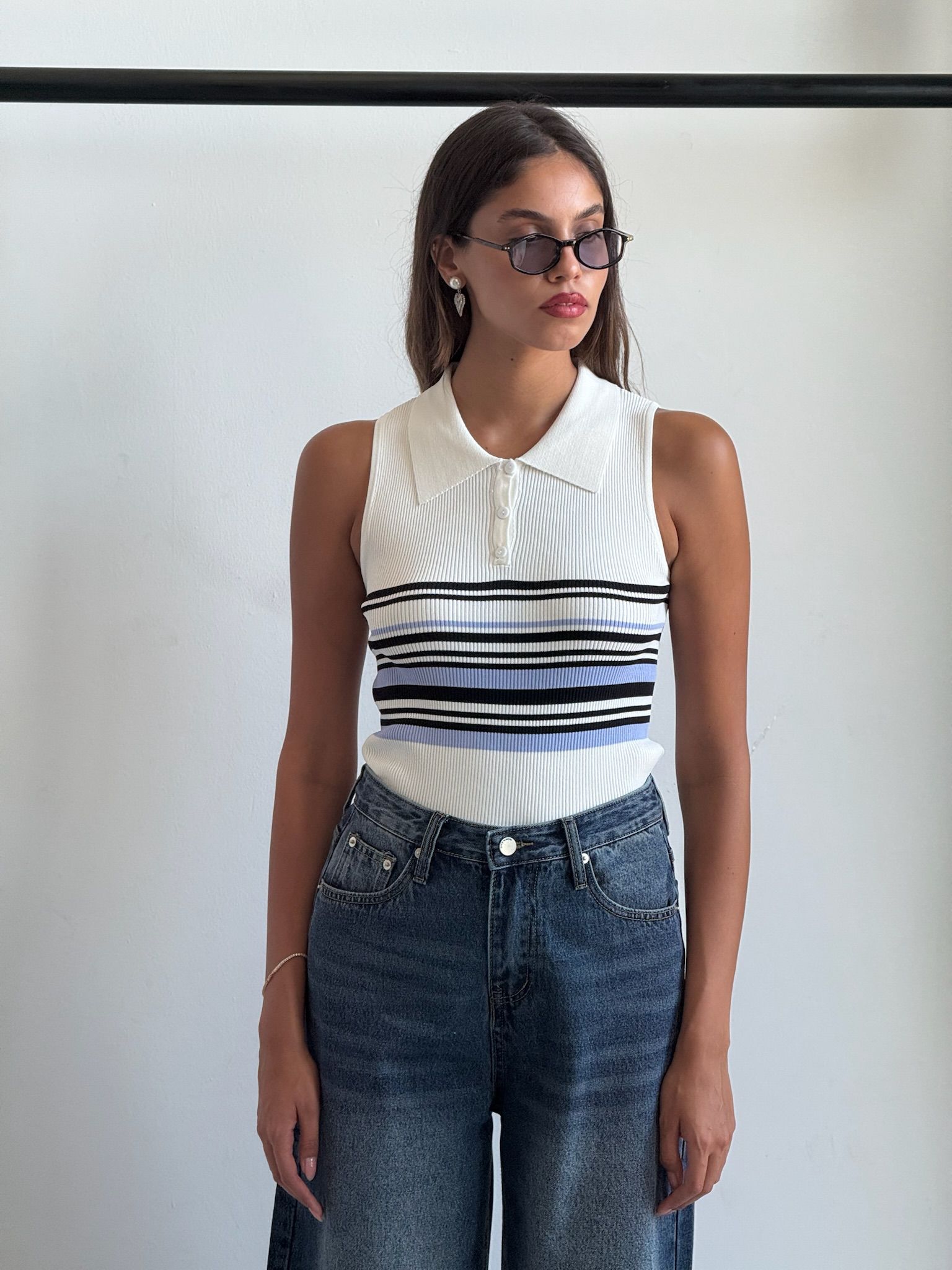 חולצת נל לבן