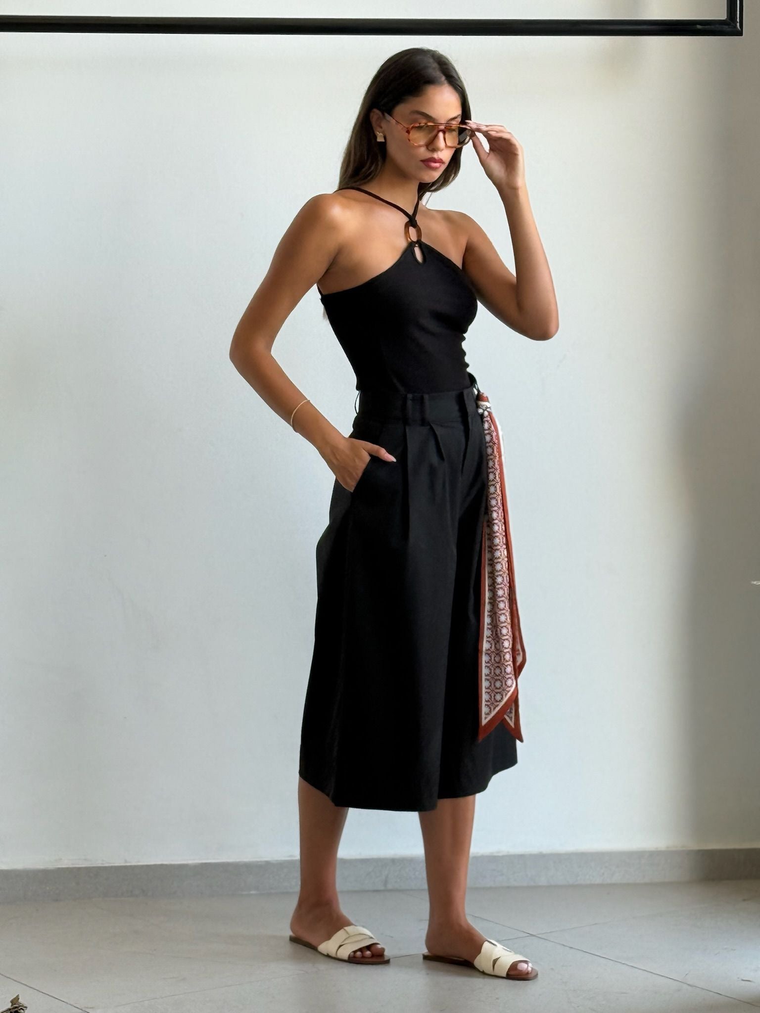 מכנס ליאי שחור