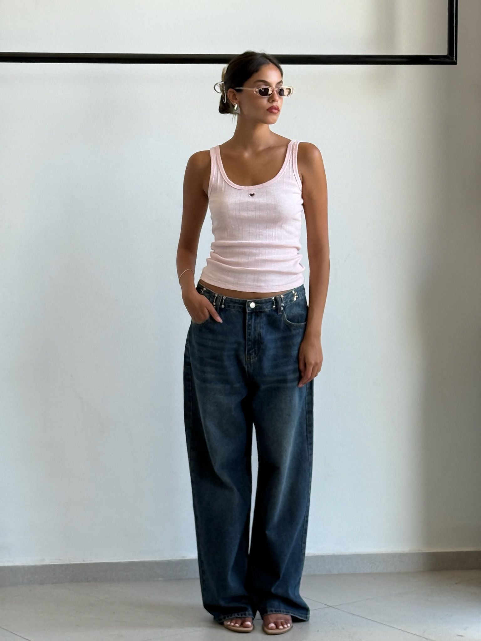 גופיית אלבי ורוד