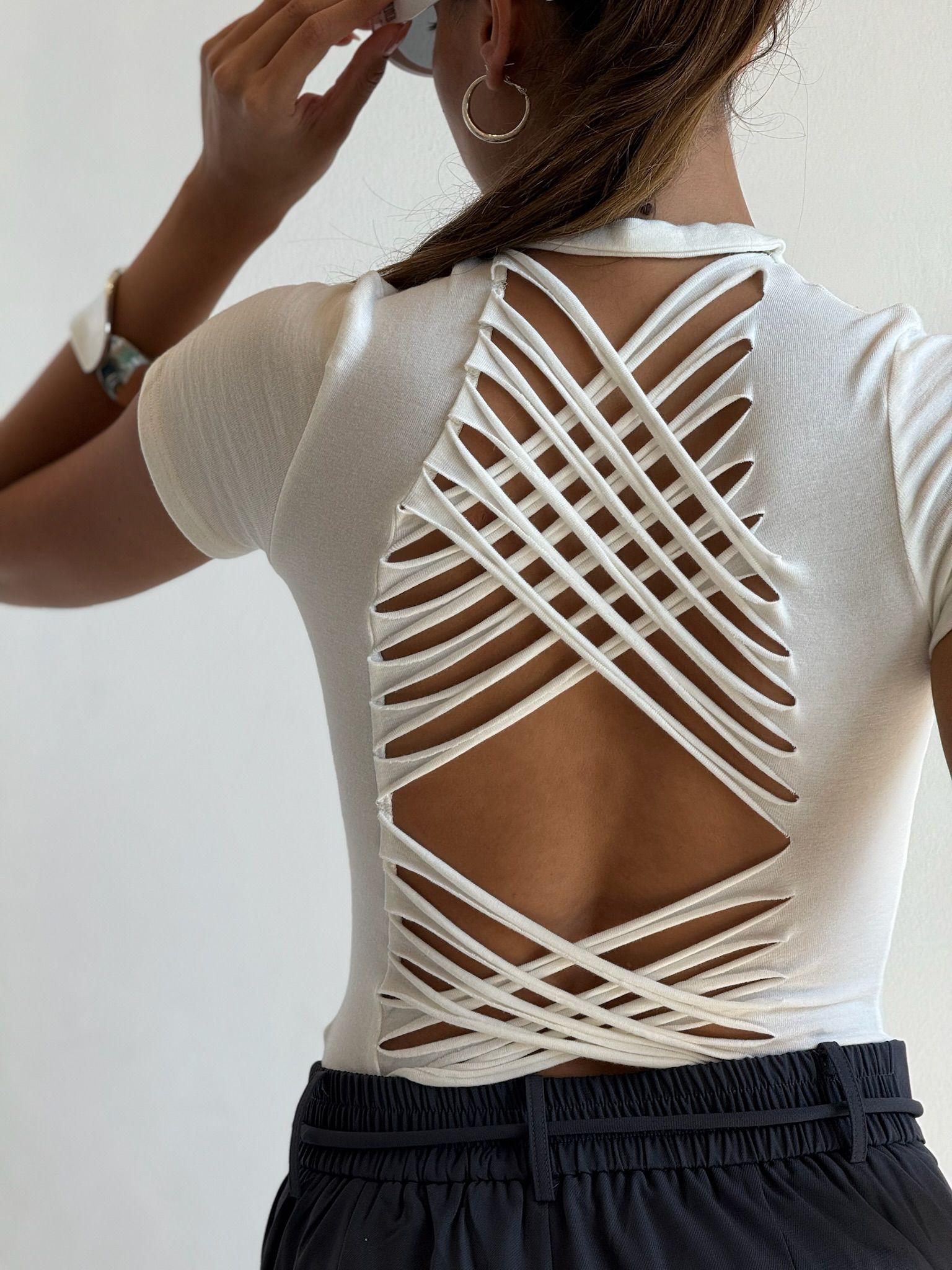 חולצת ריאן לבן