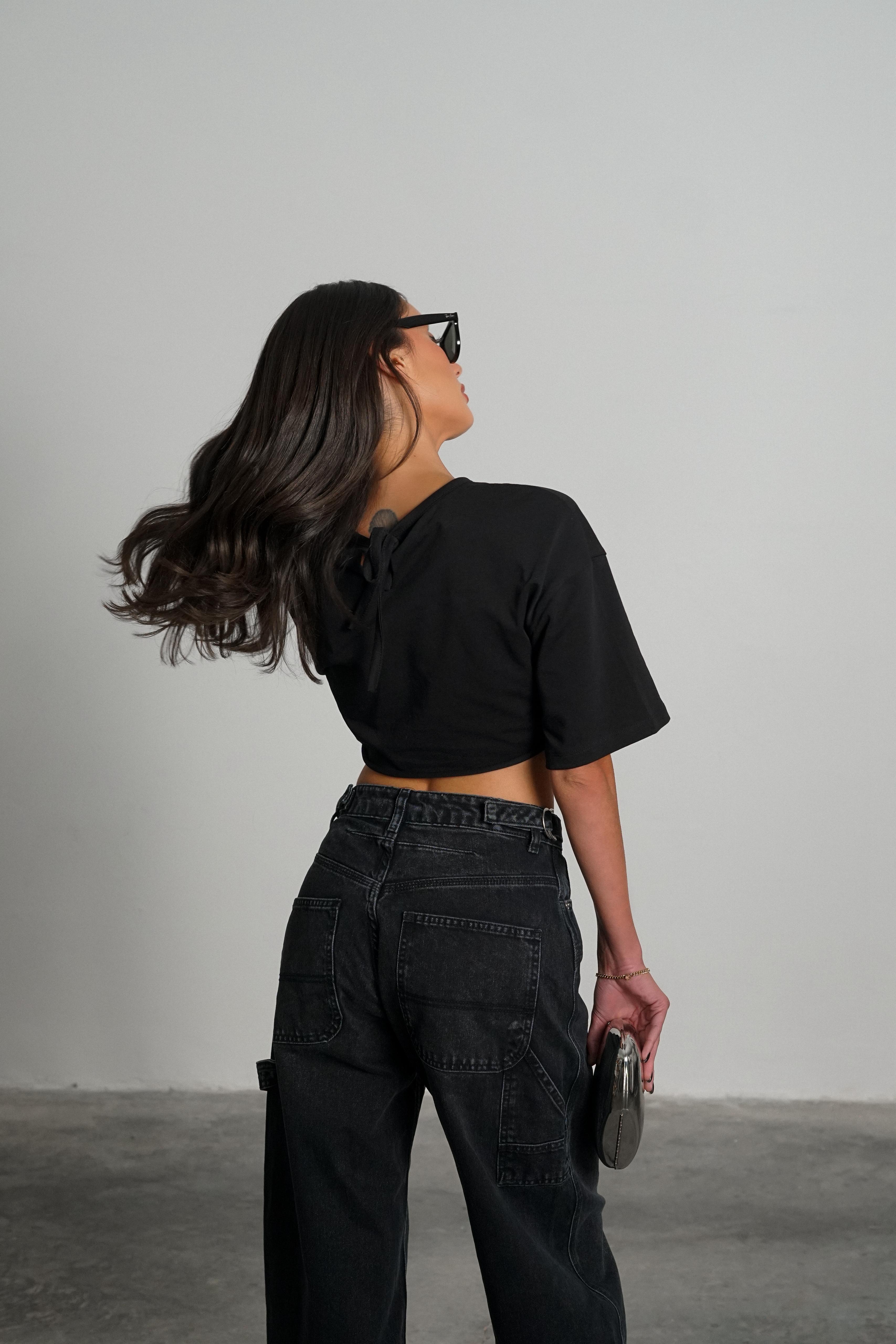 חולצת ריאל שחור