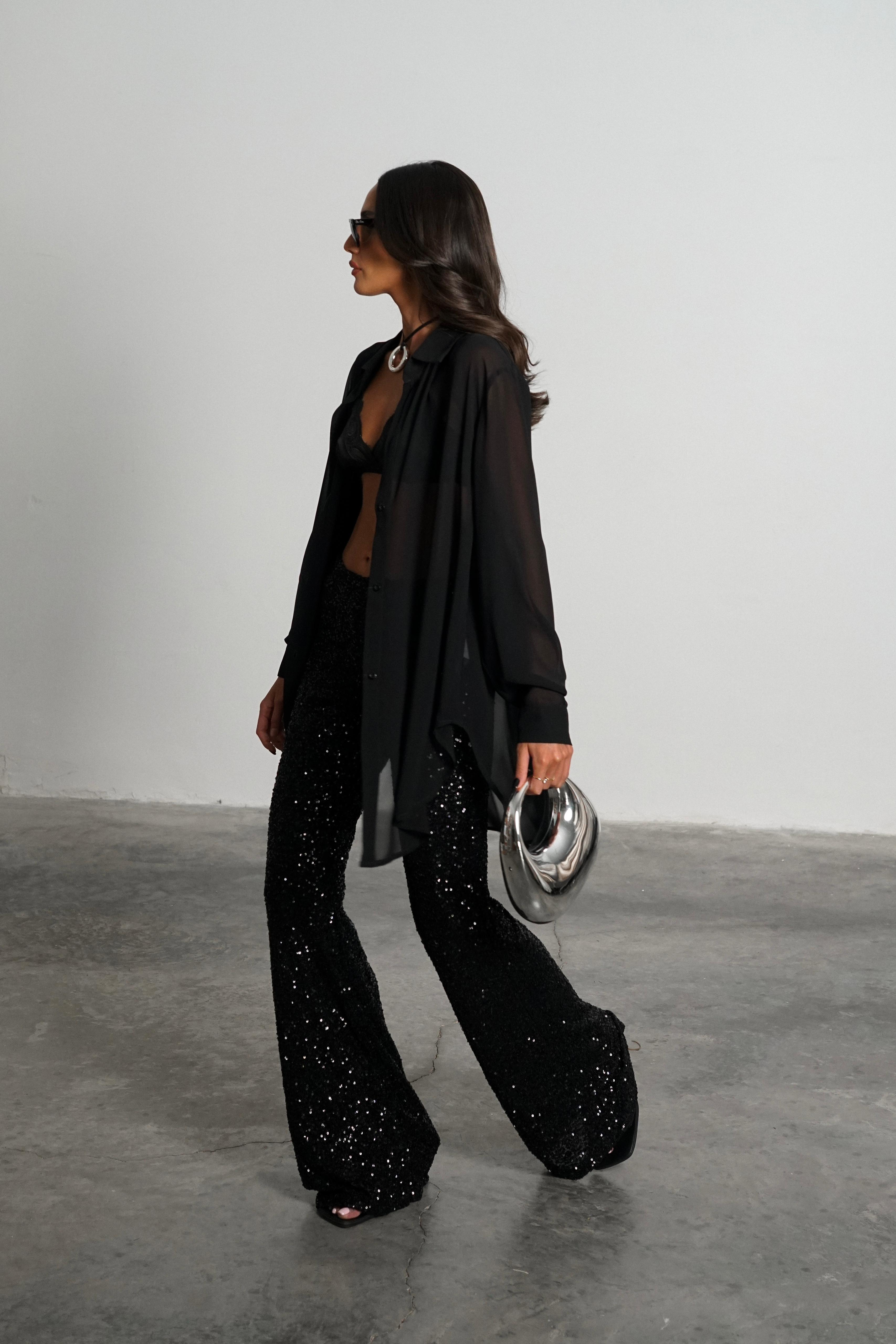 חולצת אריקה שחור