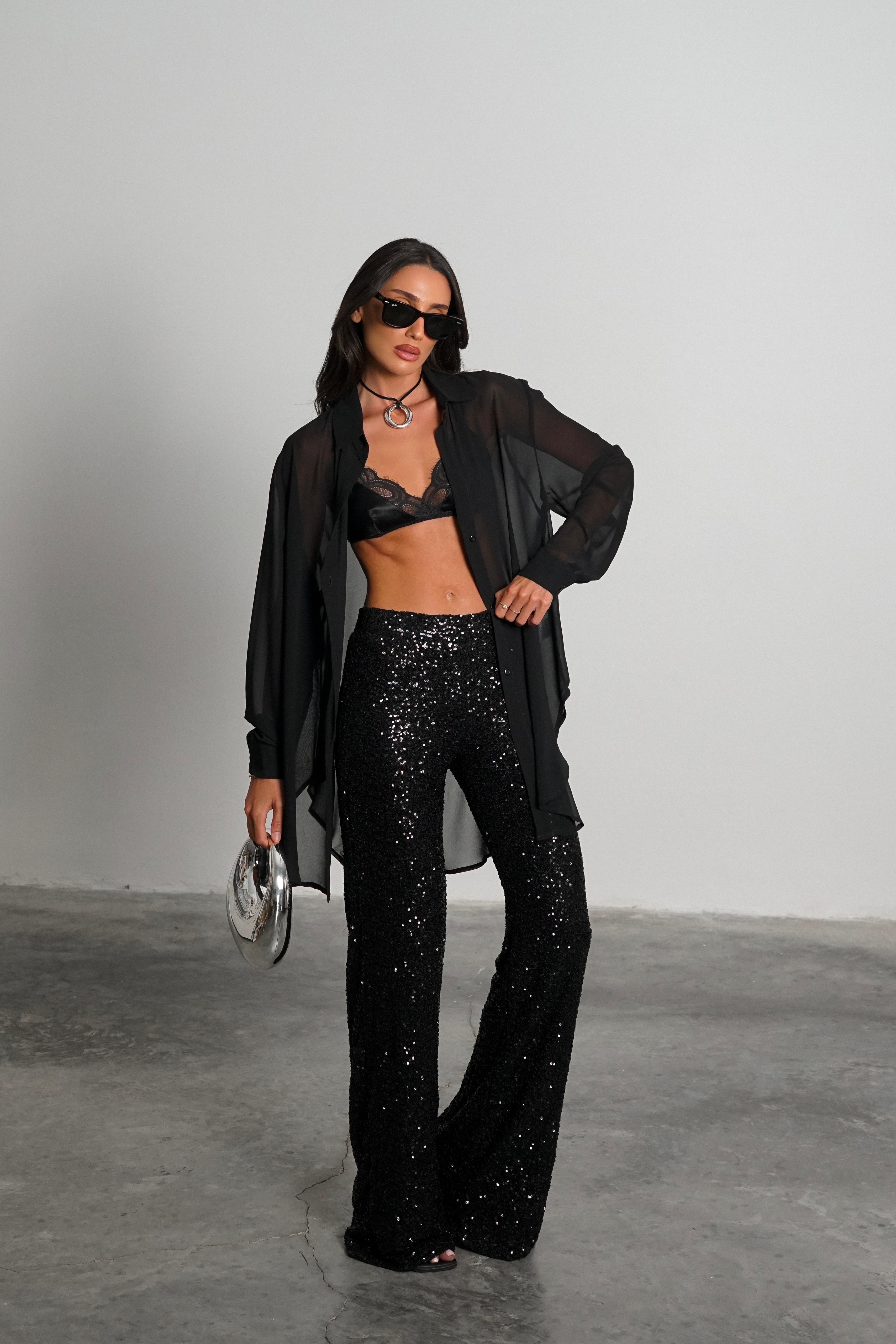 חולצת אריקה שחור