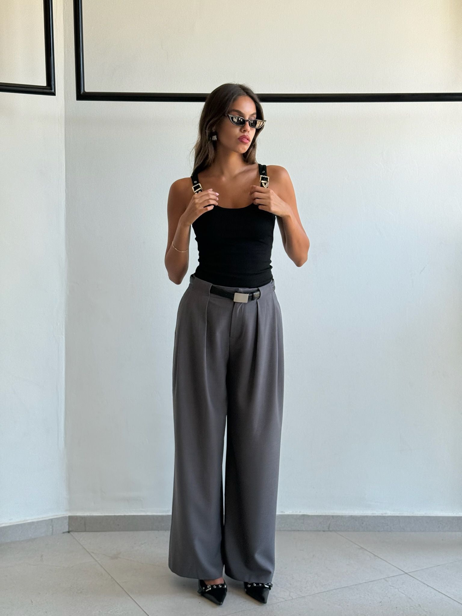 מכנס אסתל אפור