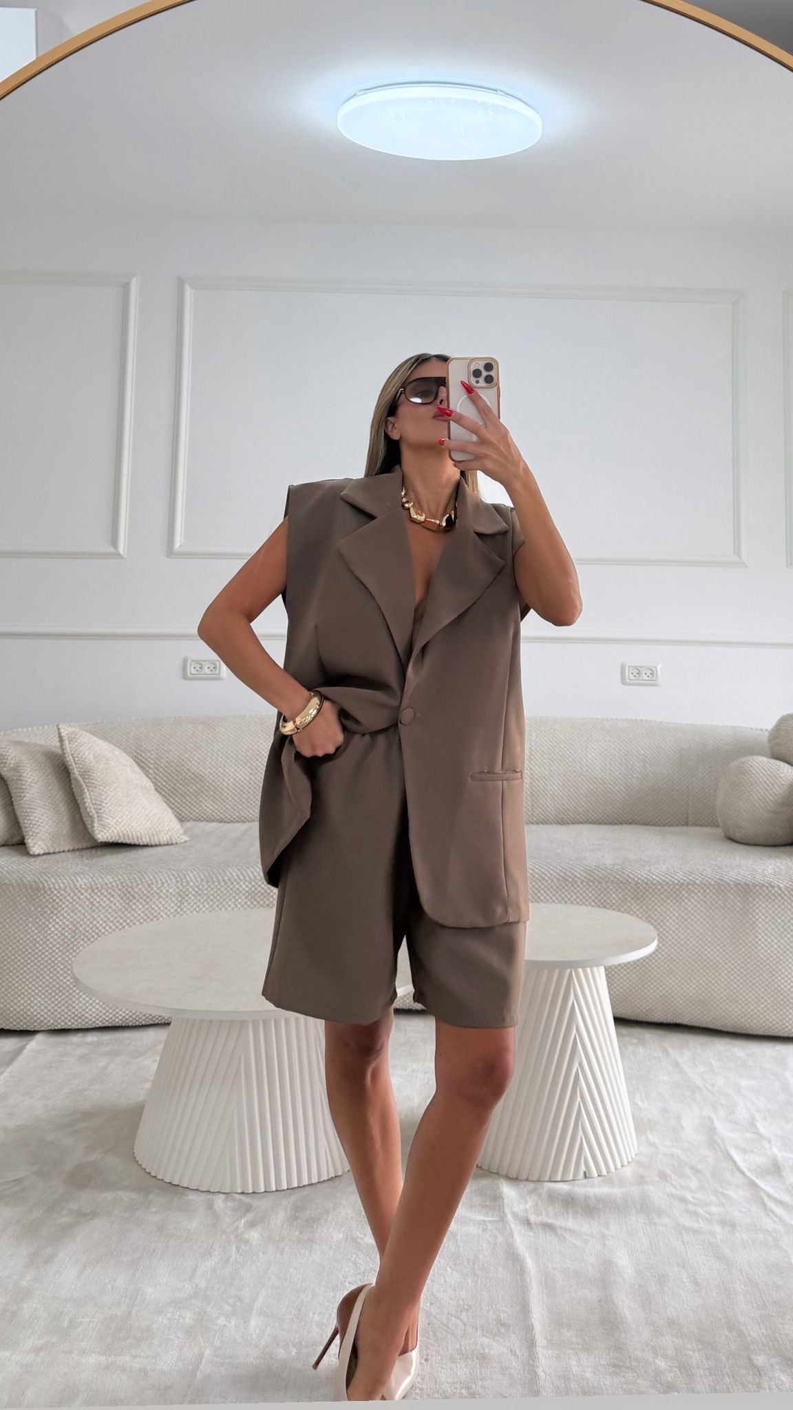 חליפת ספיין חום