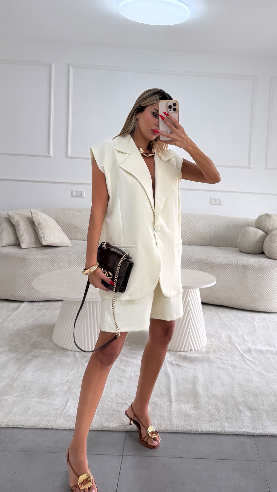 חליפת ספיין קרם