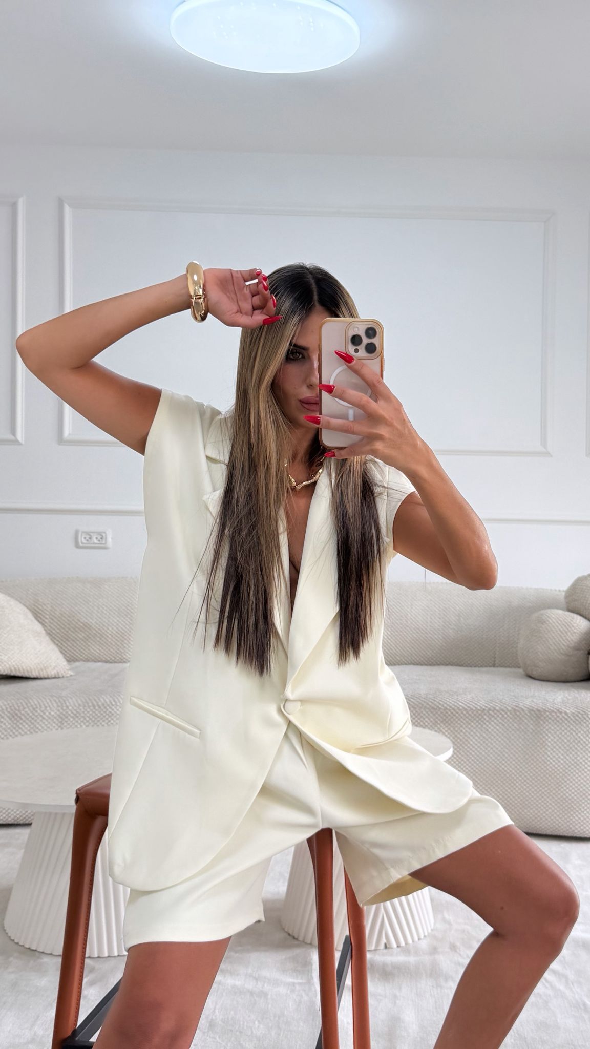 חליפת ספיין קרם