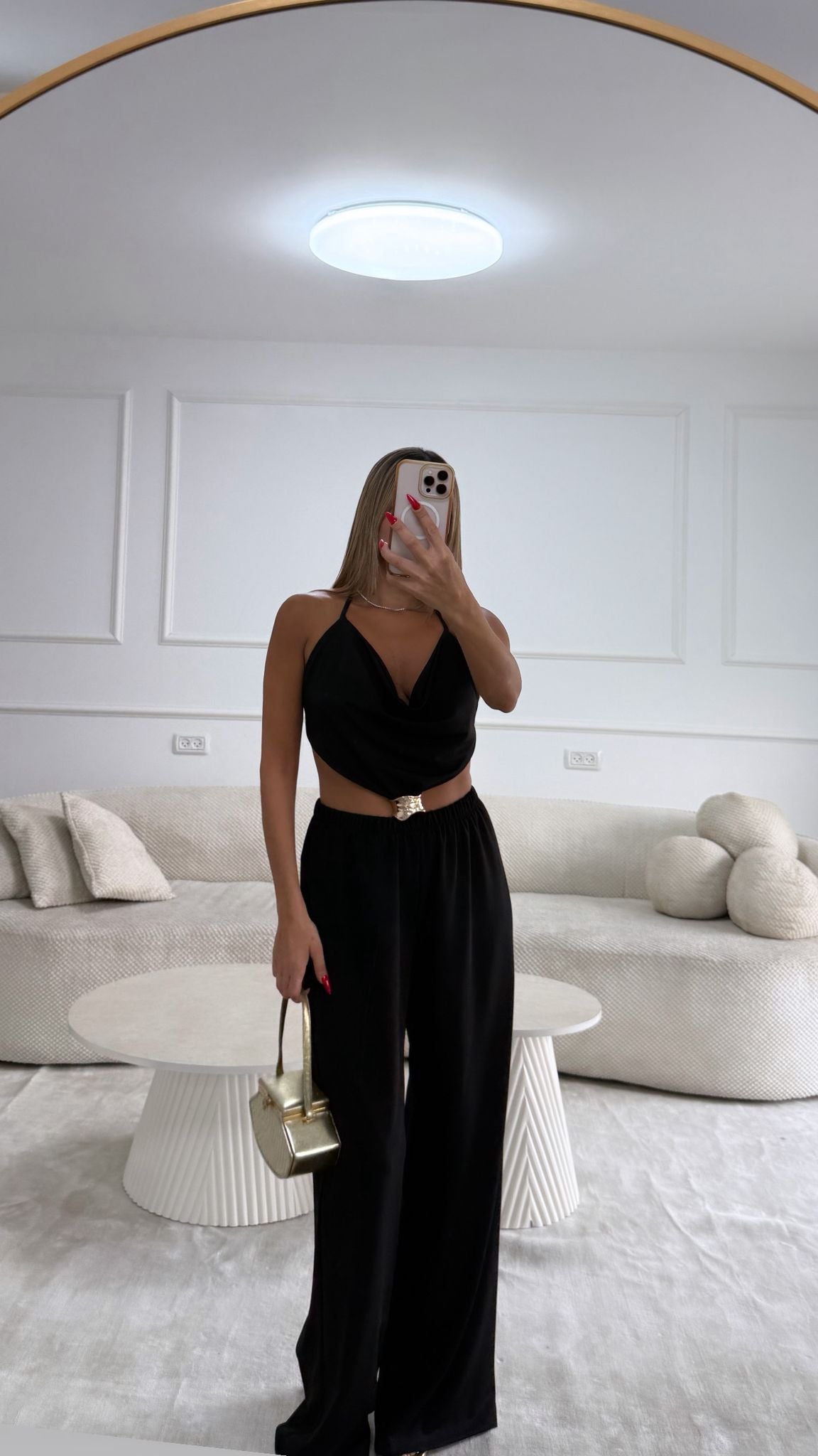 אוברול איימי שחור