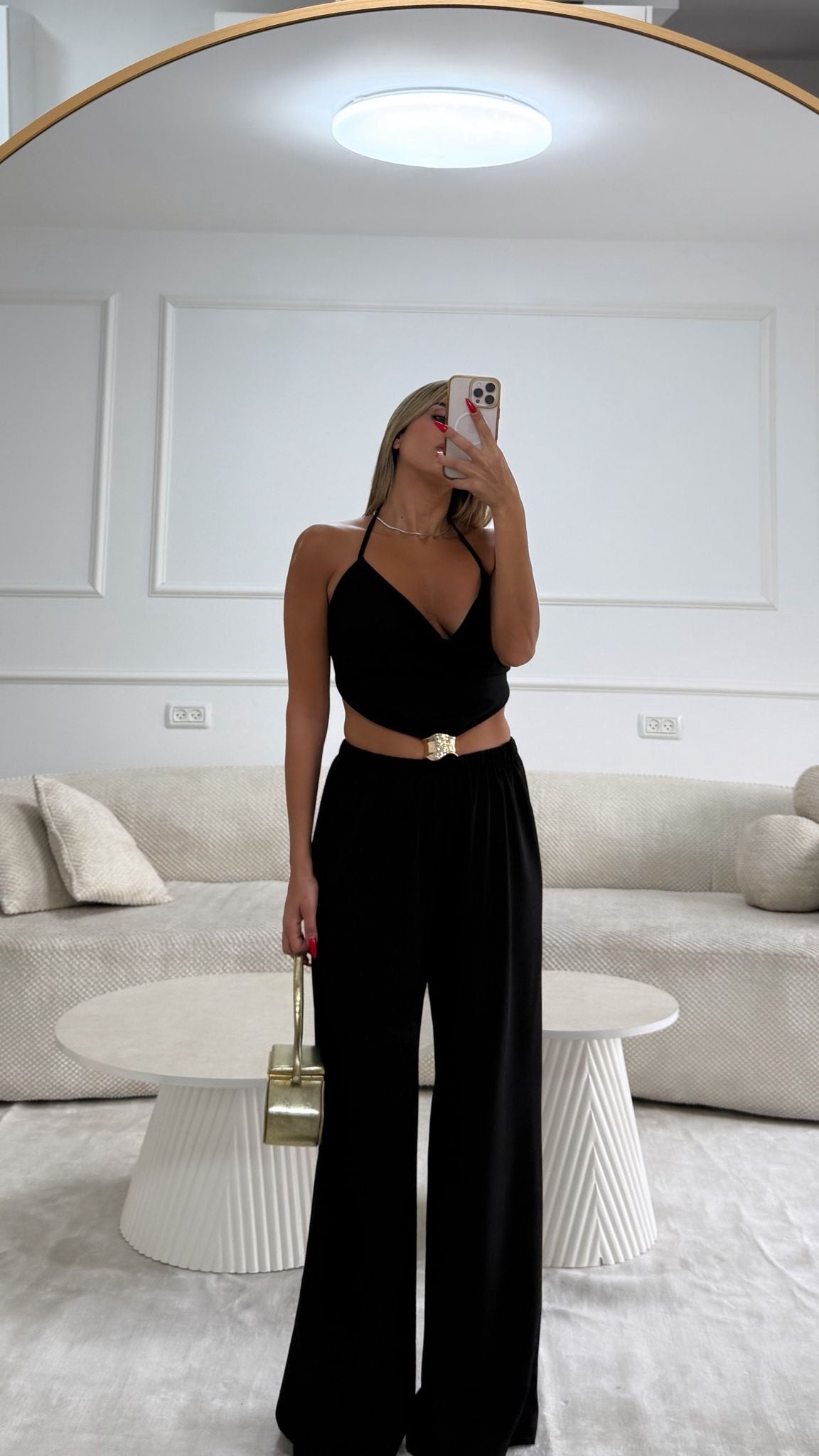 אוברול איימי שחור