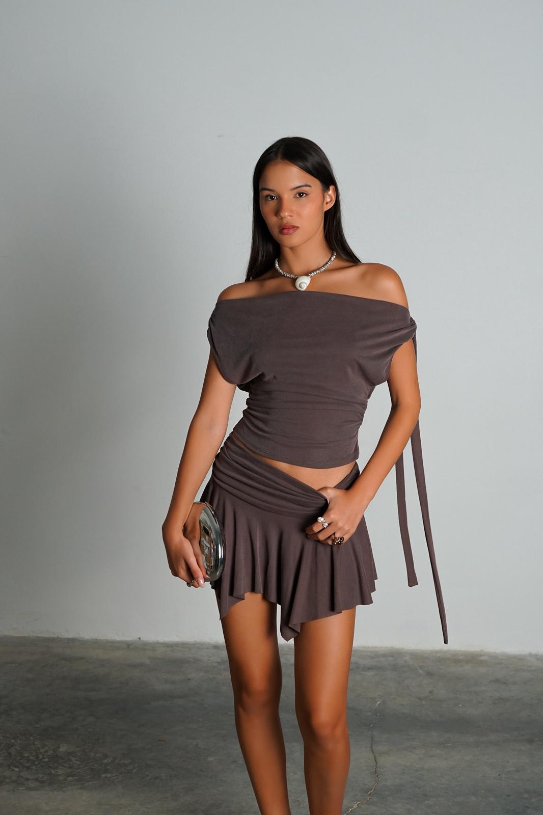 חליפת פוג'י חום