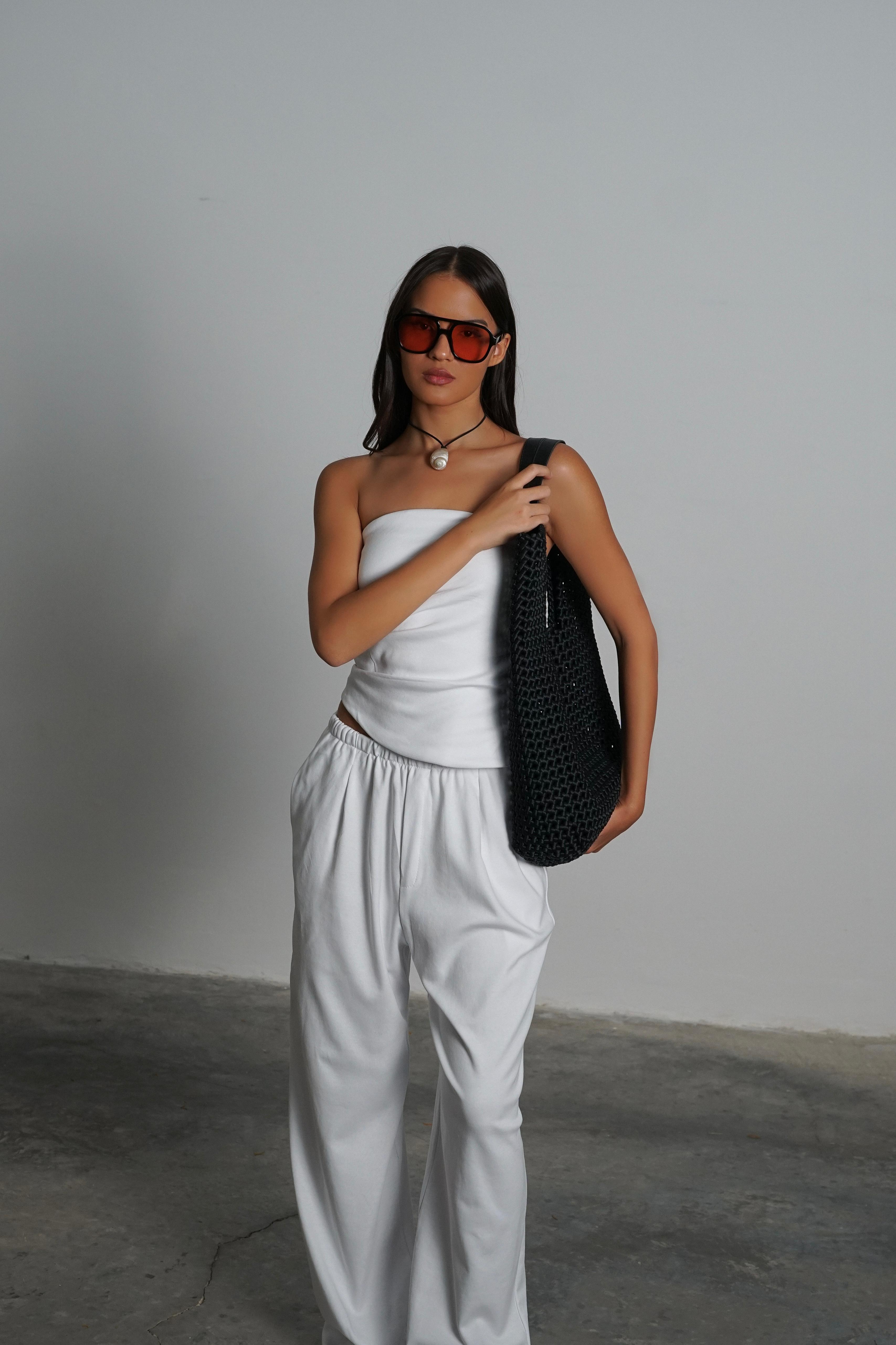 חליפת פלאו לבן