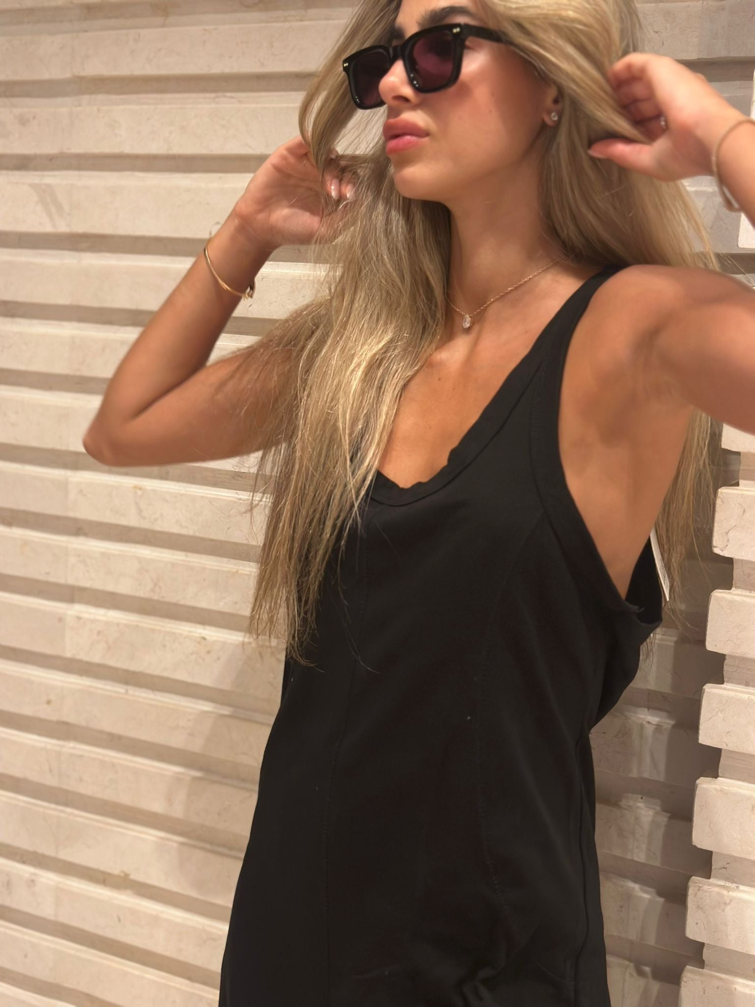 אוברול אביה שחור