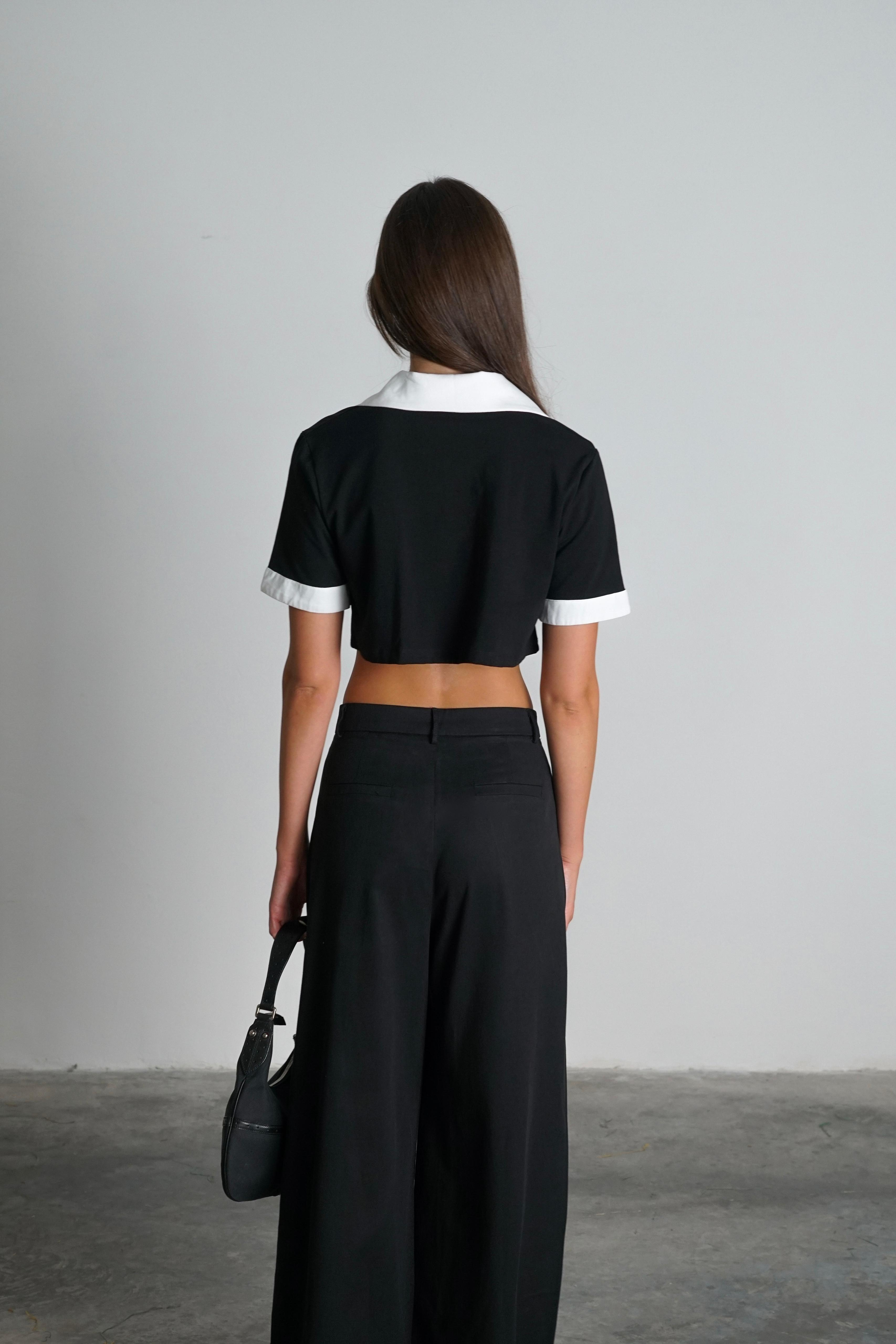 מכנס רינו שחור