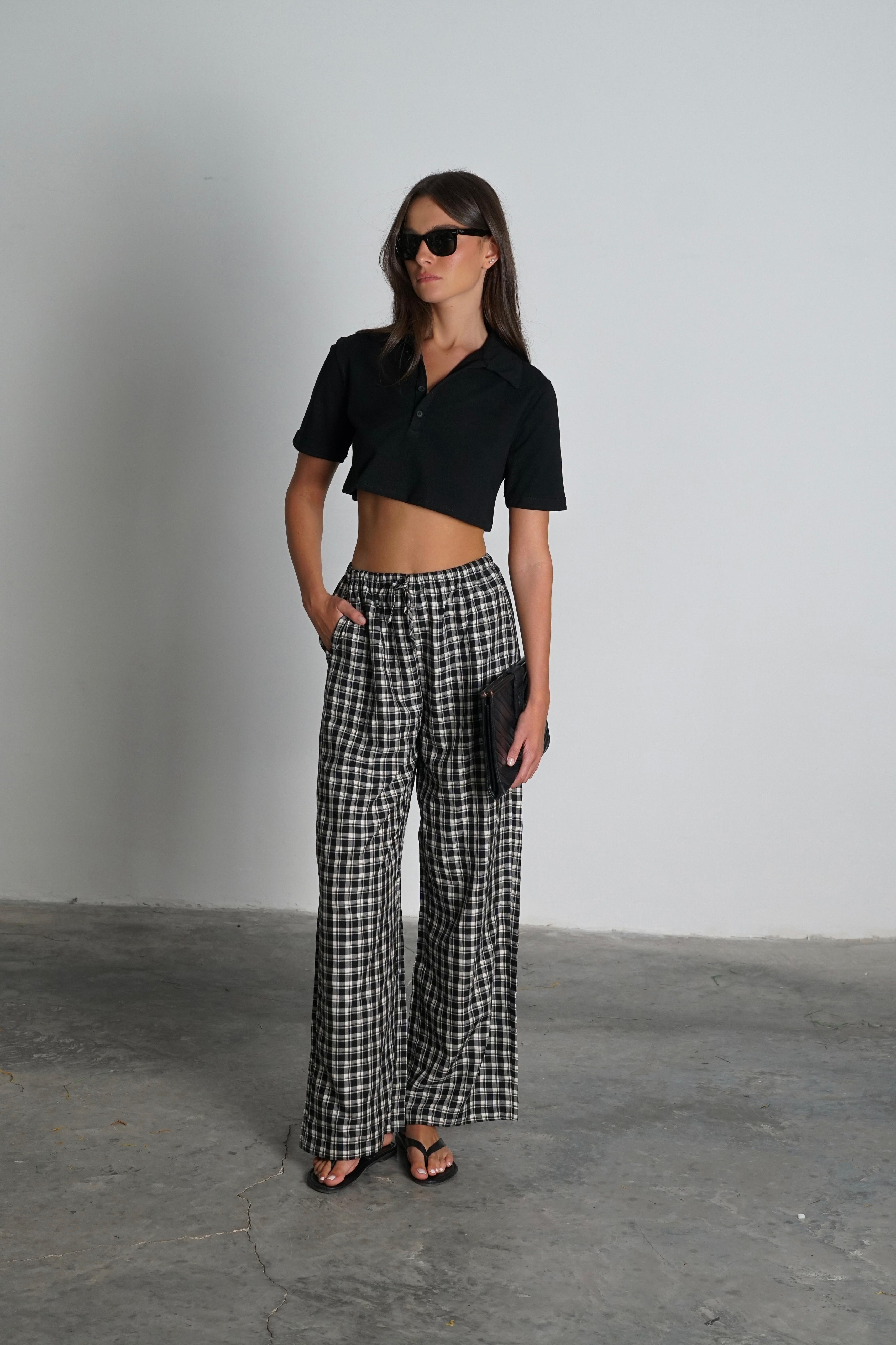 חולצת ליקה שחור